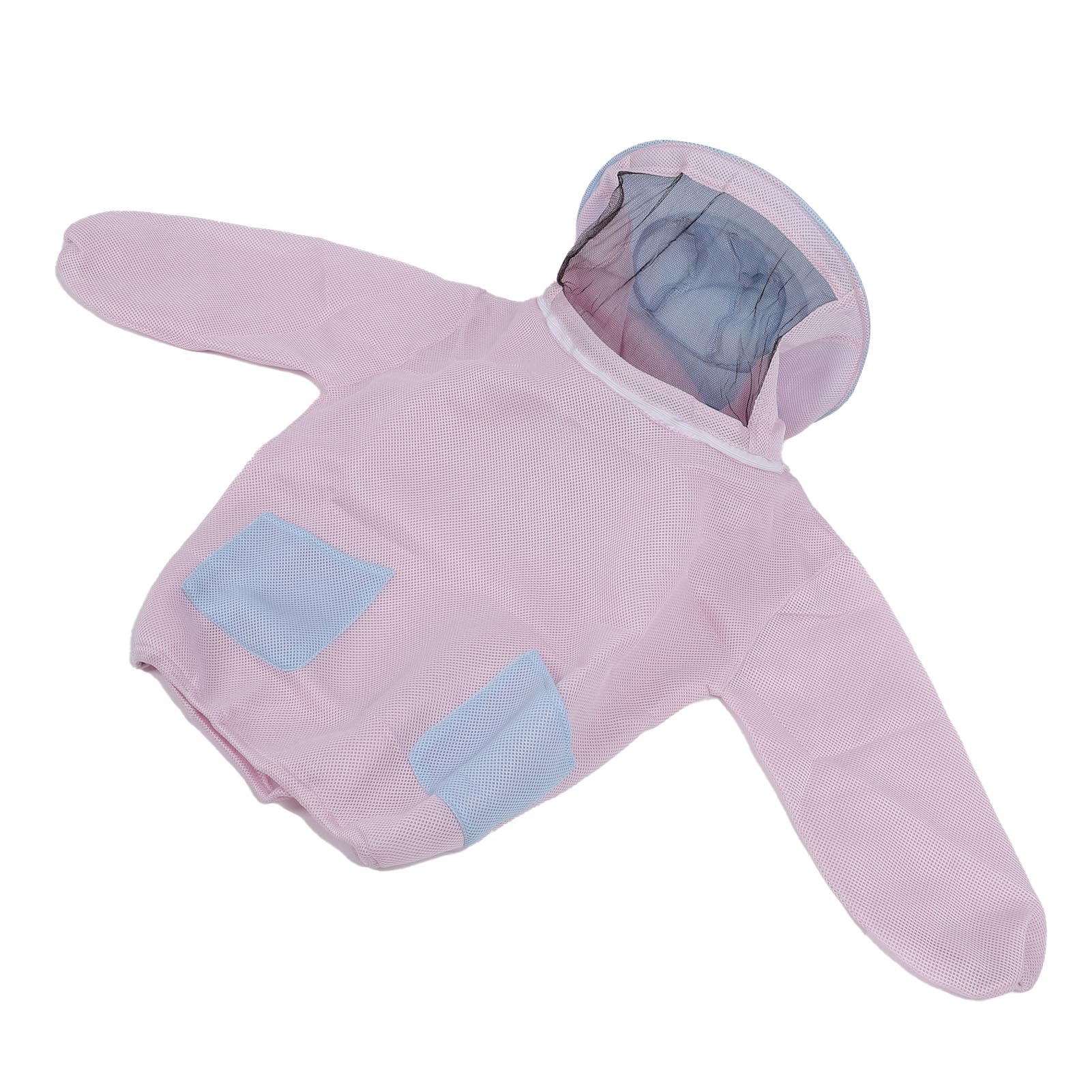 Aramox Imkerjacke, Atmungsaktive Mesh-Baumwolle, Verhindert Stiche mit Schleier, Bequemes Design für Damen