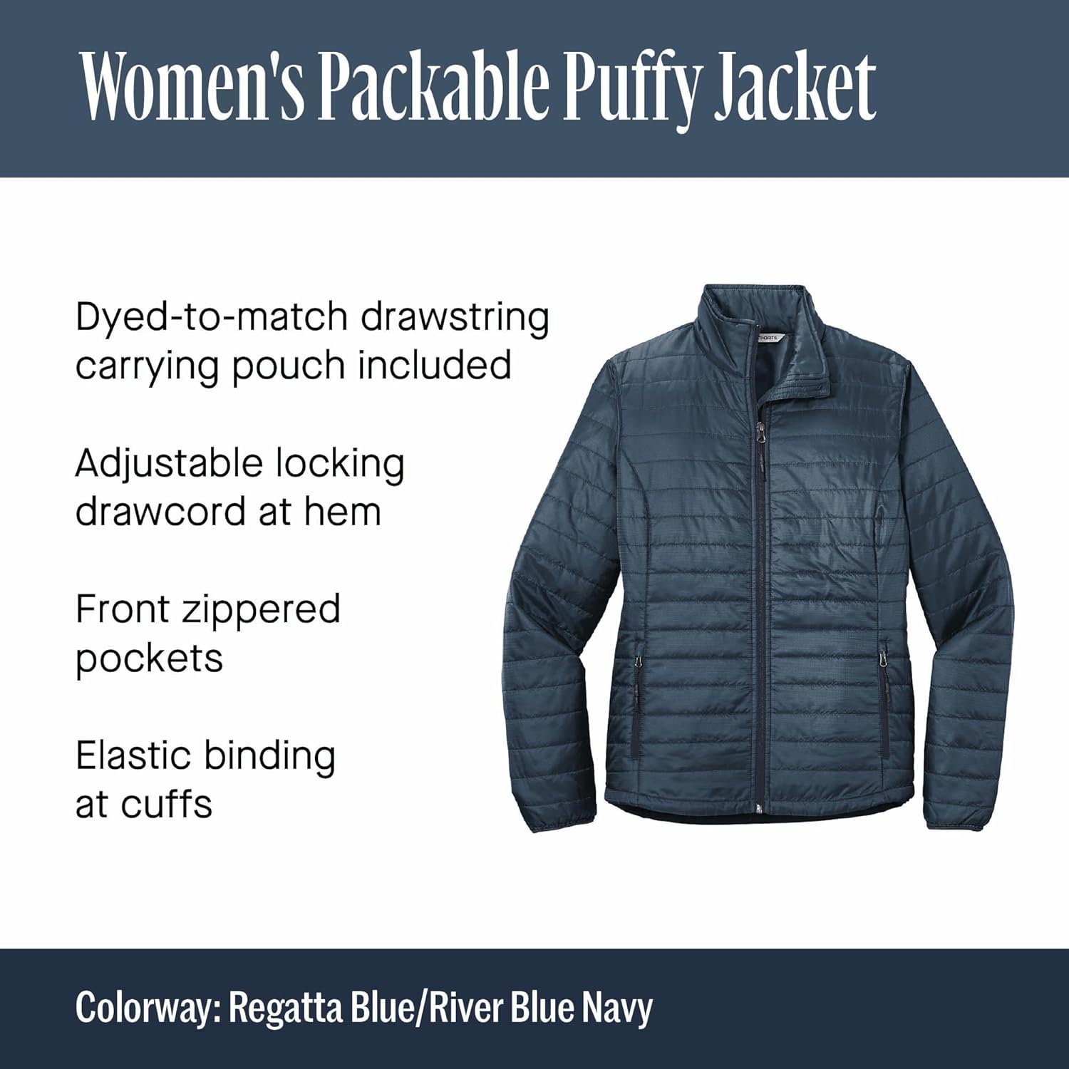 Port Authority Ladies Packable Puffy Jacket