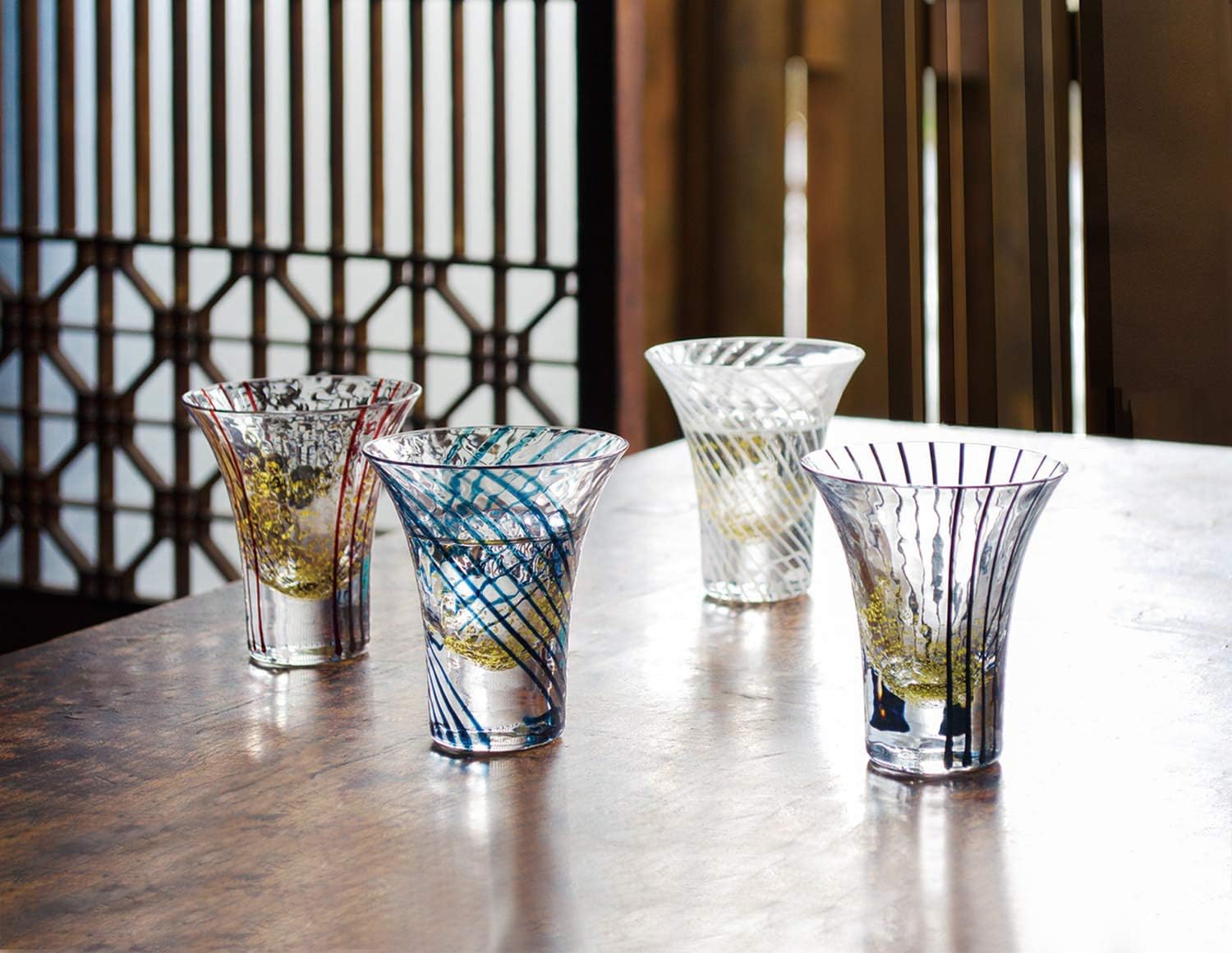 Toyo Sasaki Glass 10361 Cold Sake Glass, Edo Glass, Yachiyo Kiln Cup, Cool Sake, Made in Japan, 3.0 fl oz (85 ml), Indigo