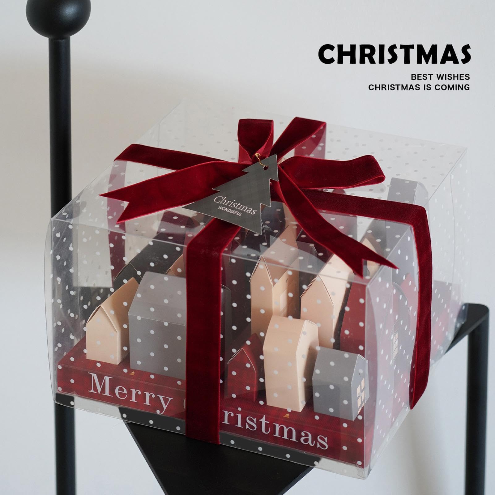 Calendrier De L'Avent Vide à Remplir - 25 Boîtes - 28,5x24,5x19 Cm - Pour Noël 2024 - Décoration Et Tradition Familiale - 6