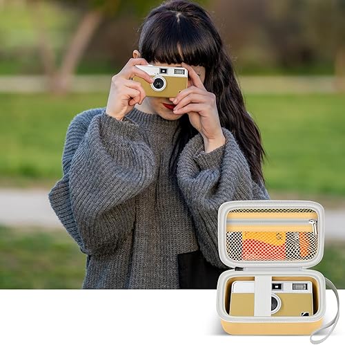 Miniatura 7 de Grapsa Funda para cámara digital compatible con KODAK EKTAR H35 H35N cámara de película de medio marco, organizador de almacenamiento para cámara
