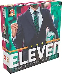 Galápagos, Eleven: Um Jogo de Gerenciamento de Futebol, Jogo de Tabuleiro para Amigos, 1 a 4 jogadores, 90 minutos por partida