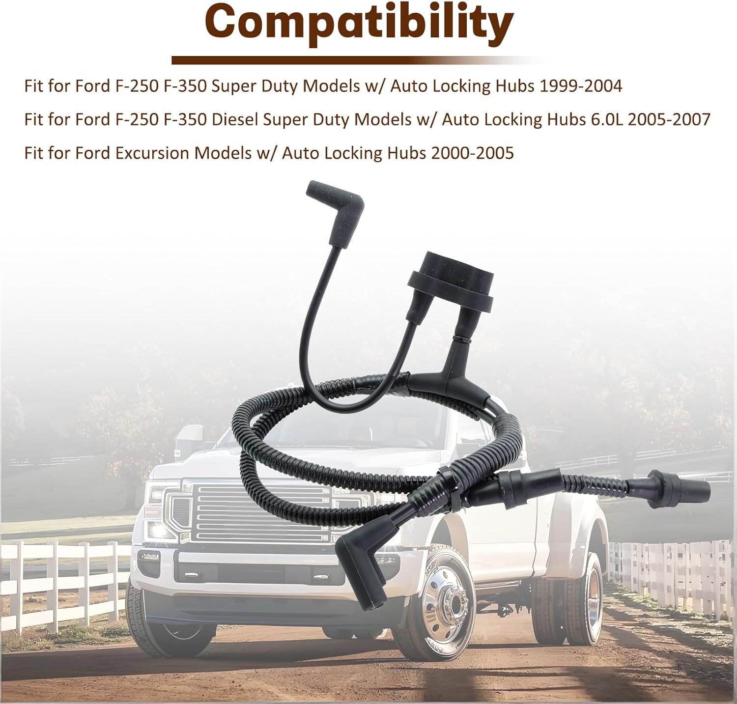 ASTROSYNC Vacuum Reservoir Tube Assembly Fit For Ford F-250 F-350 Super Duty 1999 2000 2001 2002 2003 2004 2005 2006 2007, Vacuum line Replace F81Z-7A784-BB F81Z7A784BB F81Z-7A784-BB-1