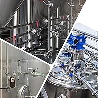 Vista 7 de Tubo de abrazadera triple de 2 pulgadas Tubo de bobina sanitaria de 2 pulgadas de diámetro exterior Longitud del tubo de bobina sanitaria de 2