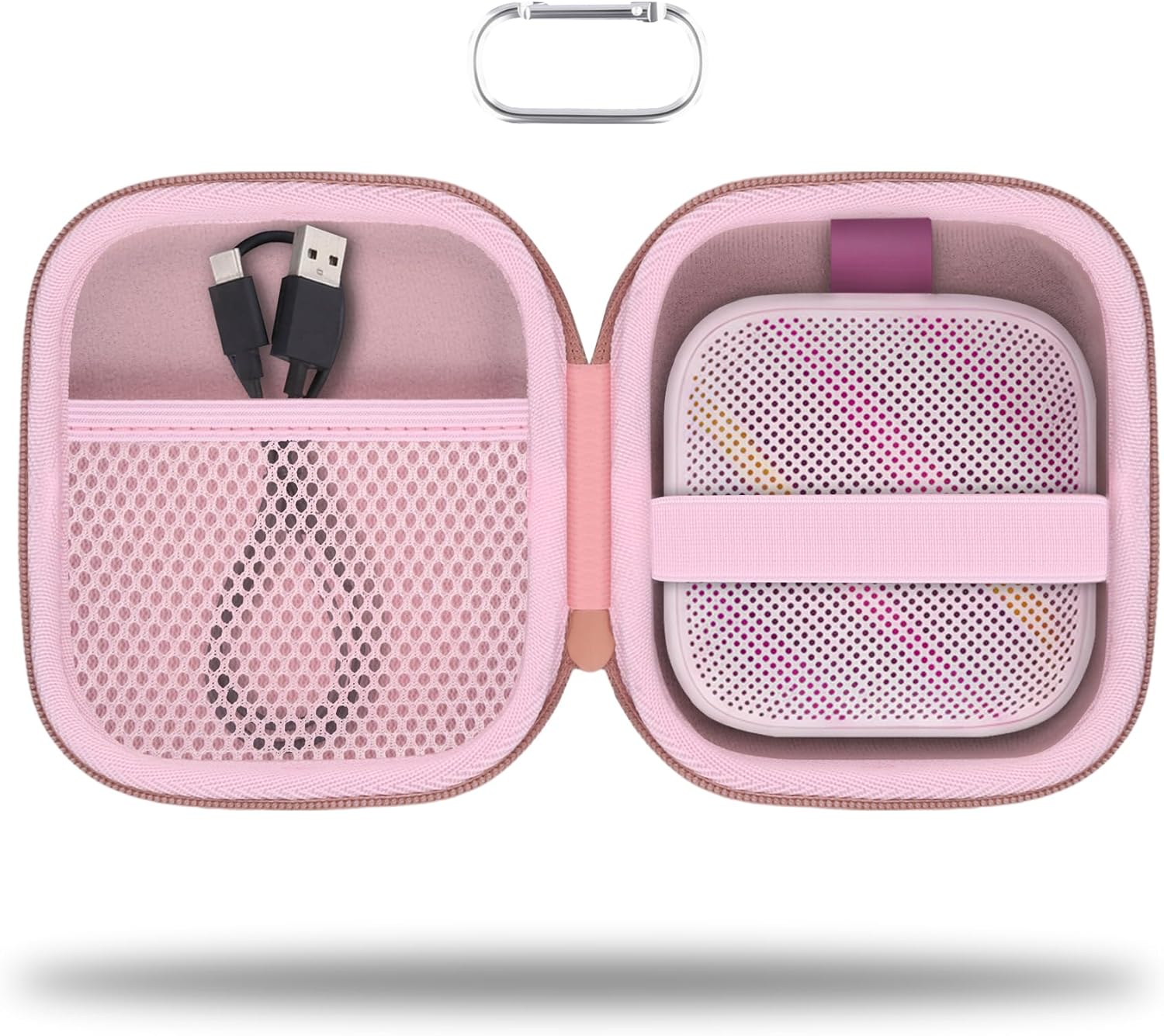 co2CREA Hard Case Bundle for Anker Soundcore Boom Go 3i & Motion Boom Plus Speakers, Portable Travel Protective Case