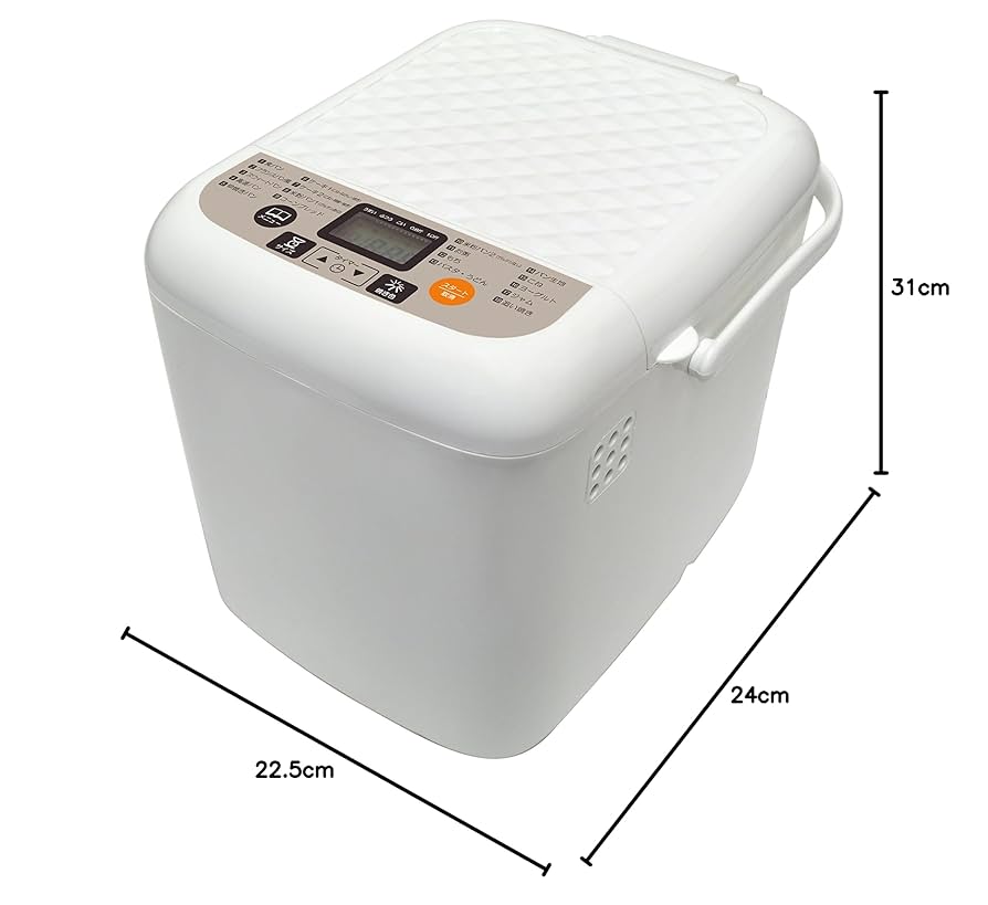 Amazon | VERSOS Stella ホームベーカリー 1.0斤 ホワイト VS