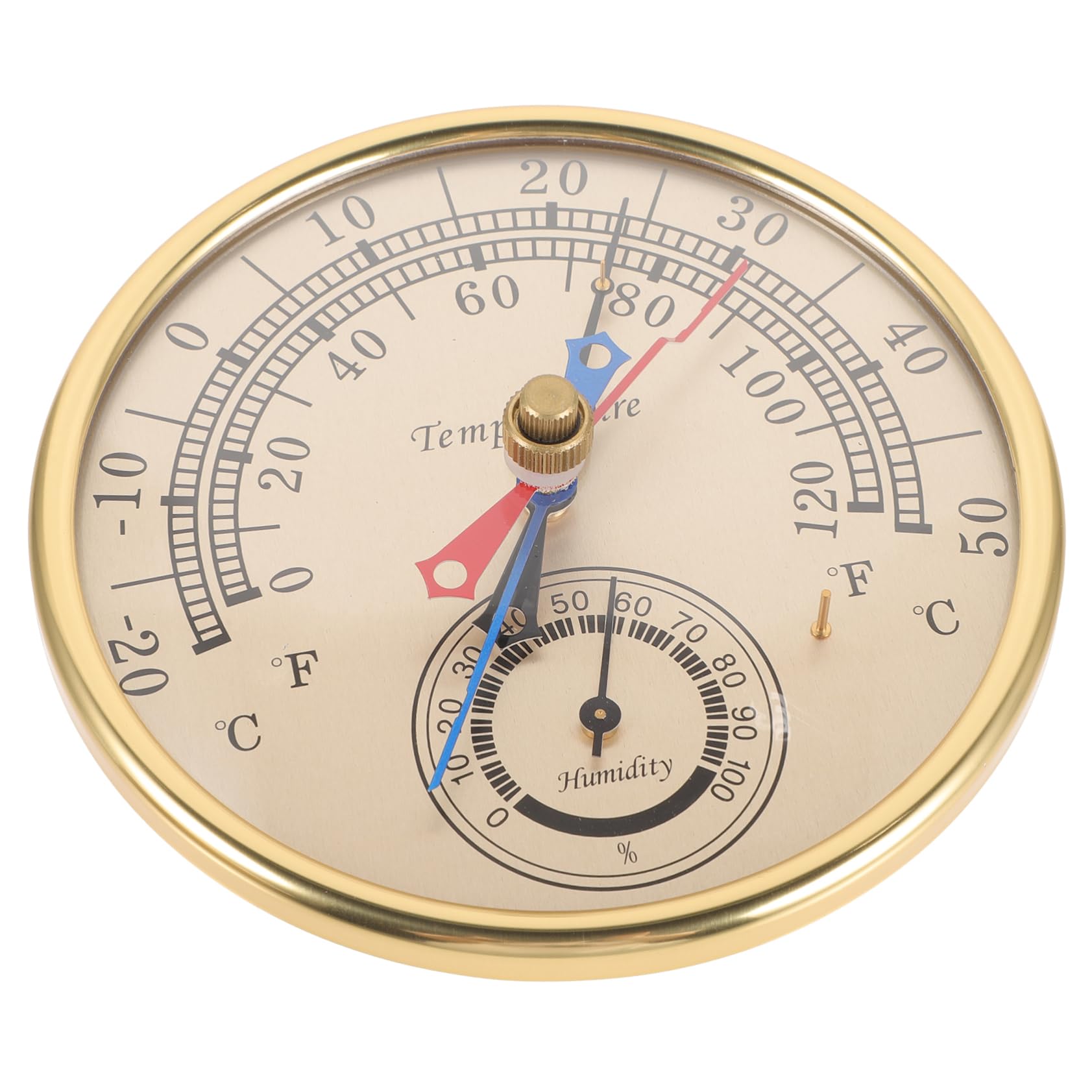 Abaodam 5 Pièces Thermomètre et compteur d'humidité météo hygromètre camping en plein air de plein air Thermomètre multifonctionnel Parie d'humidité intérieure Un verre