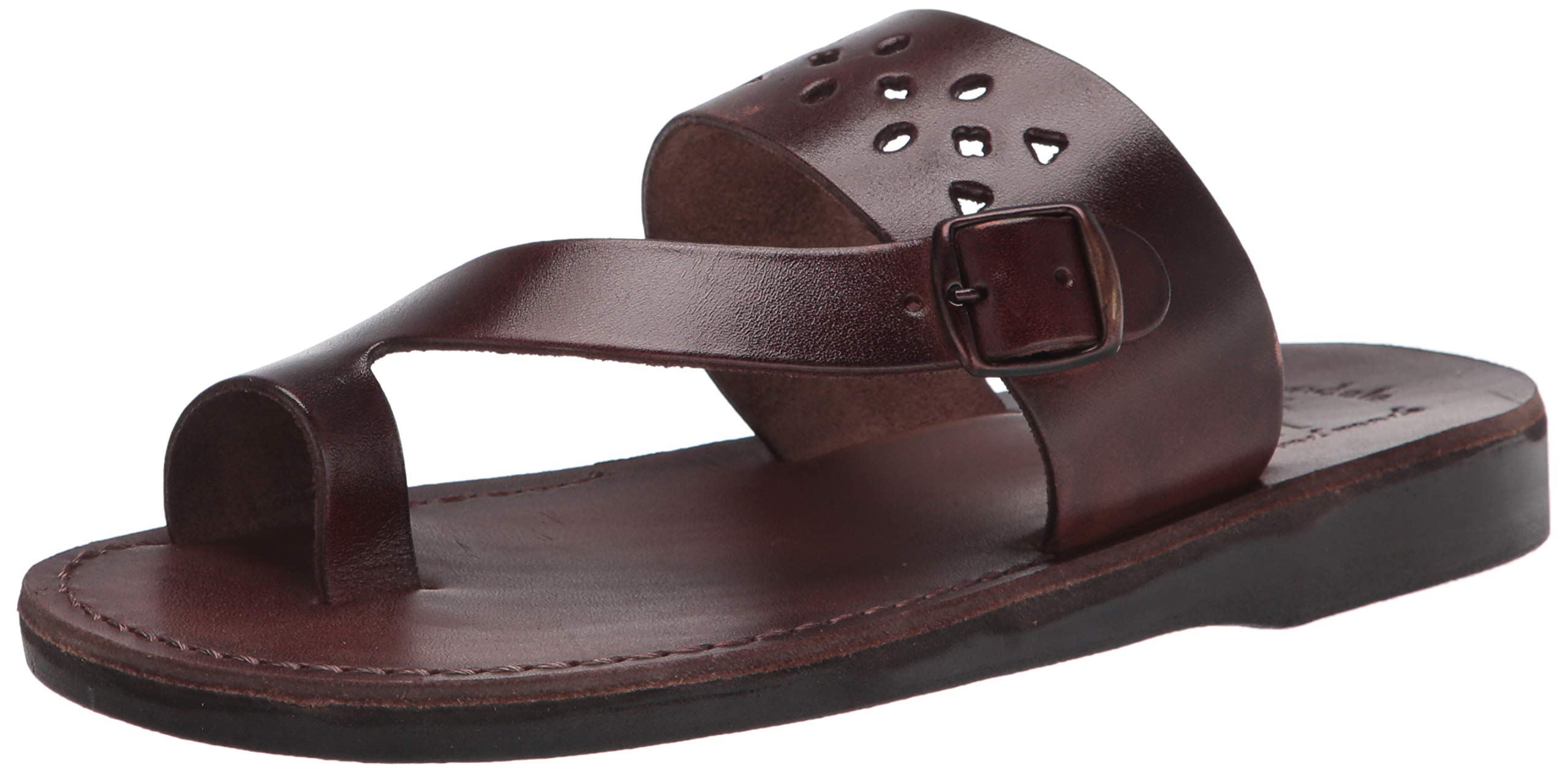 Jerusalem Sandals Enclosed Sandals Mens Jerusalem Sandals Mens Ezra Black  Durable Handcrafted Real Leather
