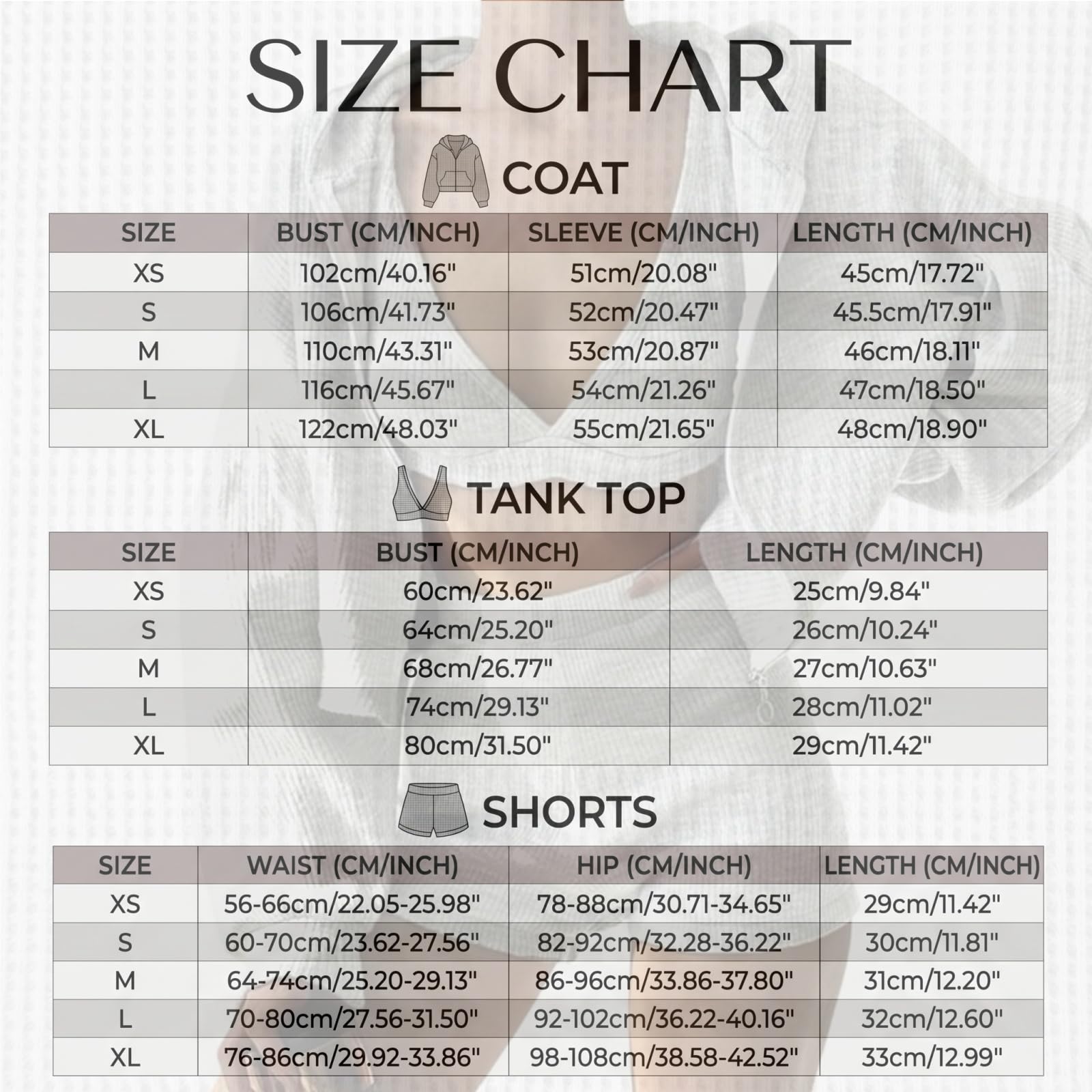 Damski 3-częściowy zestaw wypoczynkowy, prążkowana bluza z kapturem, krótki top Cami Top High Waist Shorts Casual dres treningowy