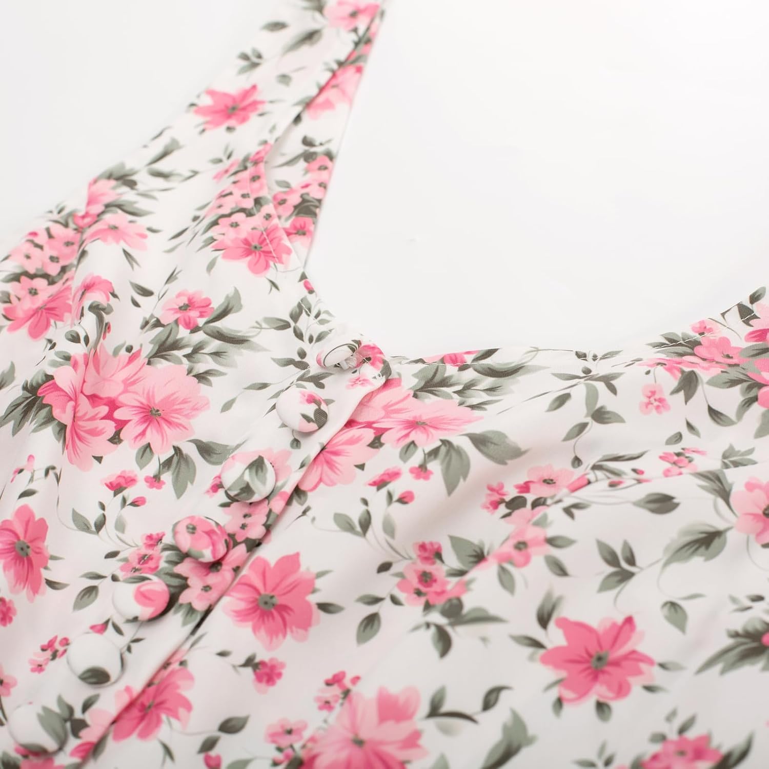 Belle Poque 1950s Vintage Dress for Women Sleeveless Homecoming Dresses Cocktail Party A-Line Summer Dress - Image 4