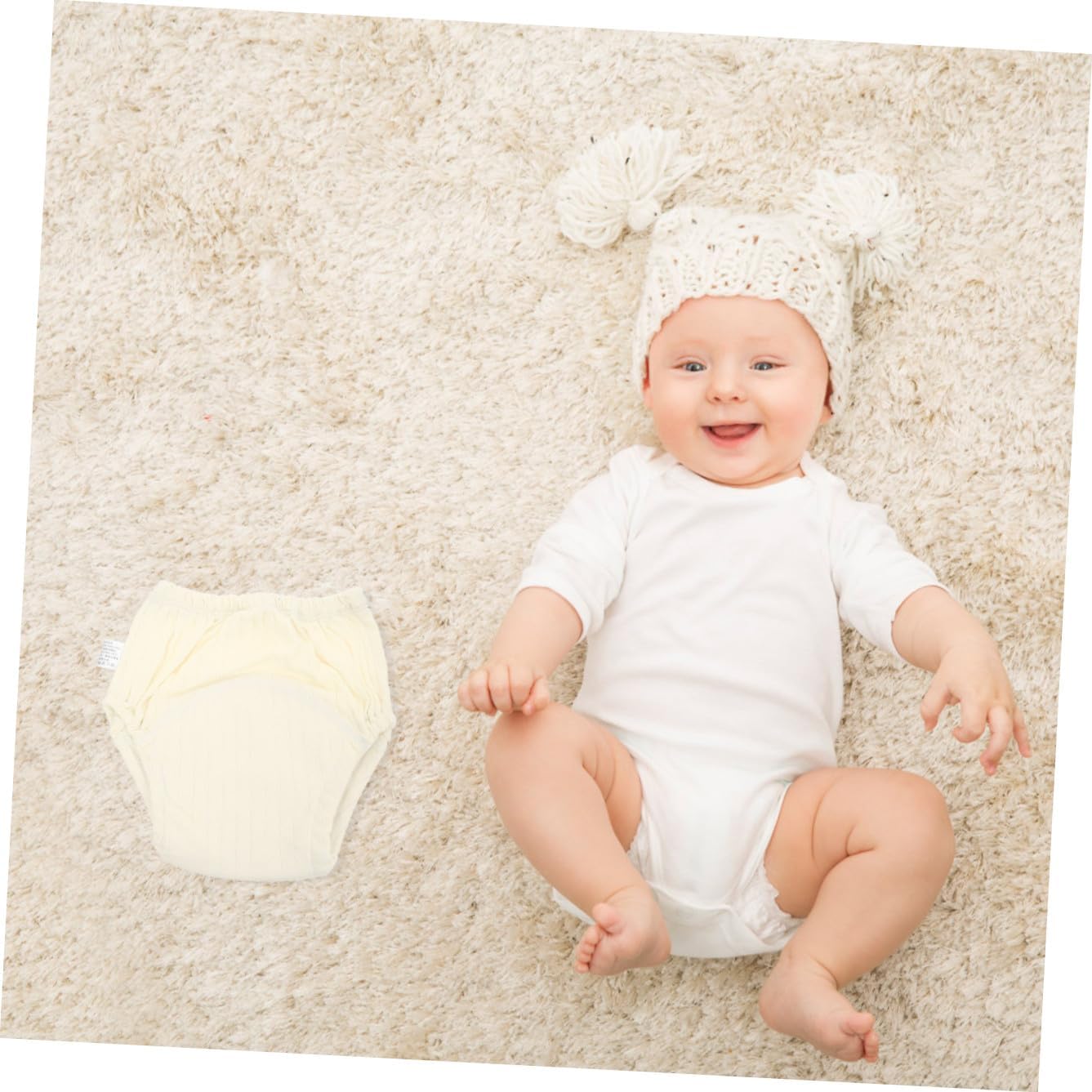 1pc Newborn Training Pants Breathable Washable Diaper for Material Comfortable Fit for Potty Training The Go