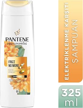 PANTENE PRO-V Miracles Frizz No More Elektriklenme Karşıtı Şampuan Kuru ve Kıvırcık Saçlar İçin 325 ml