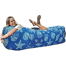 WEKAPO Inflatable Sun Lounger, Air Sofa, Hammock, Portable, Waterproof and Leak-Proof, Ideal for Backyard, Beach, Travel, Camping, Picnics and Music Festivals