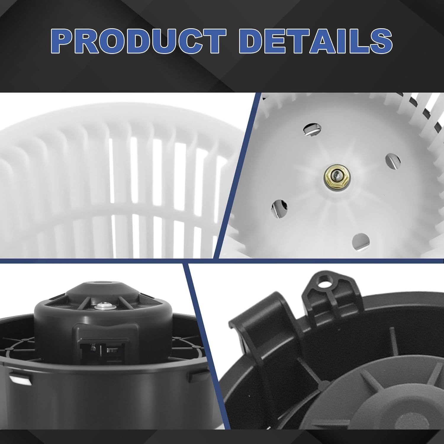 PartsFlow HVAC Blower Motor with Fan Compatible with 2014-2019 Nissan Rogue (Sport) 2.5L/2.0L 27226-4BU0A 700323