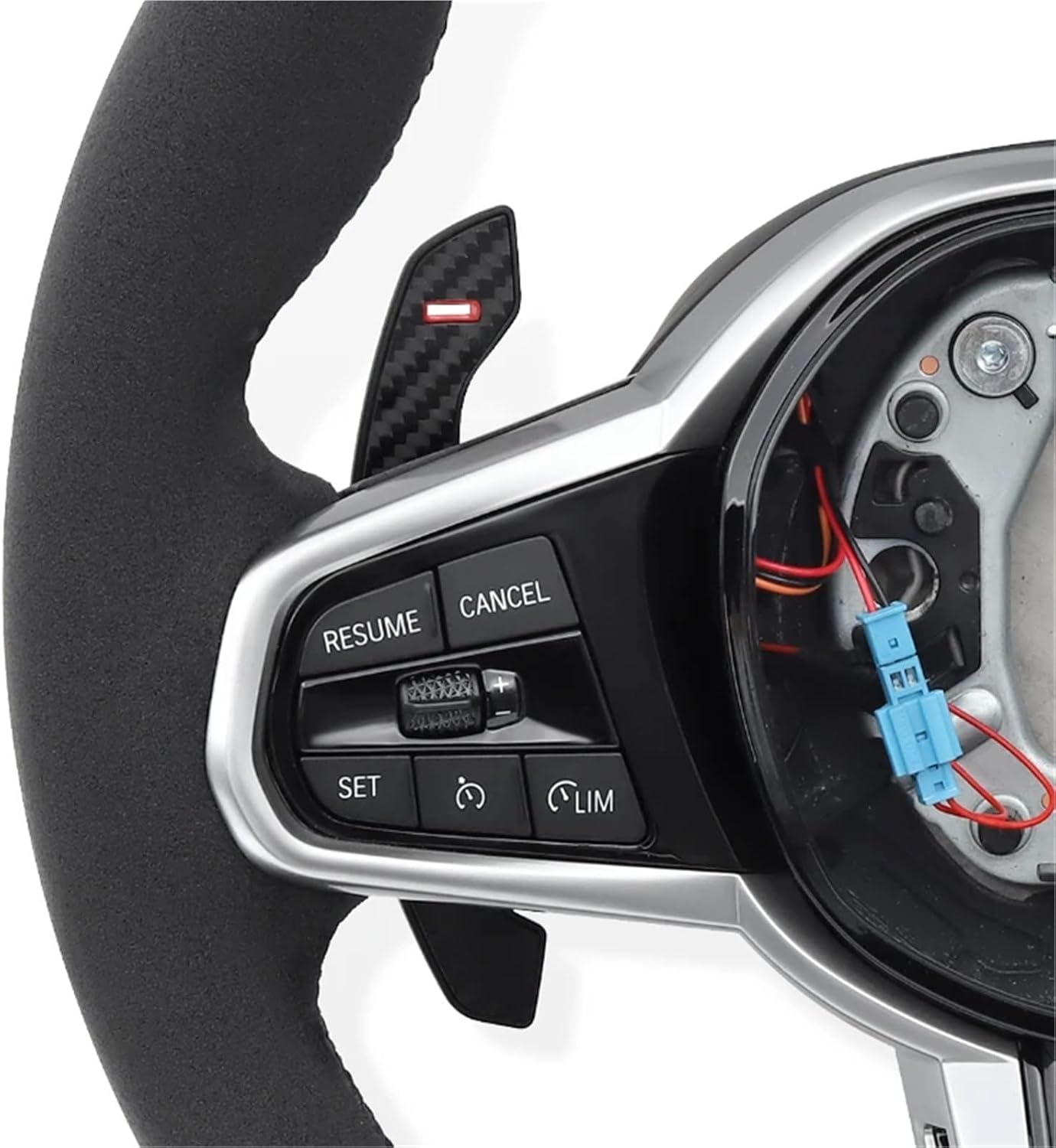 Steering Wheel Compatible With BMW G30 G20 G01 G02 G05 G06 G21 G22 G29 G80 M2 M3 M4 M5 F90 F40 F44 F97 F98 F95 F96 Car Accessories(Style 09)