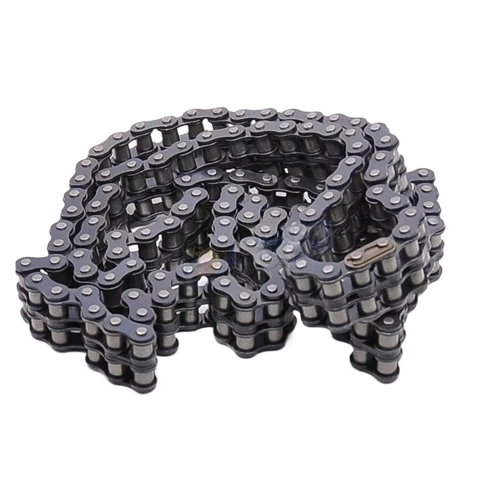 06B/06C Cadena de rodillos doble hilera paso corto acero al carbono | 1Pcs(06B-2)