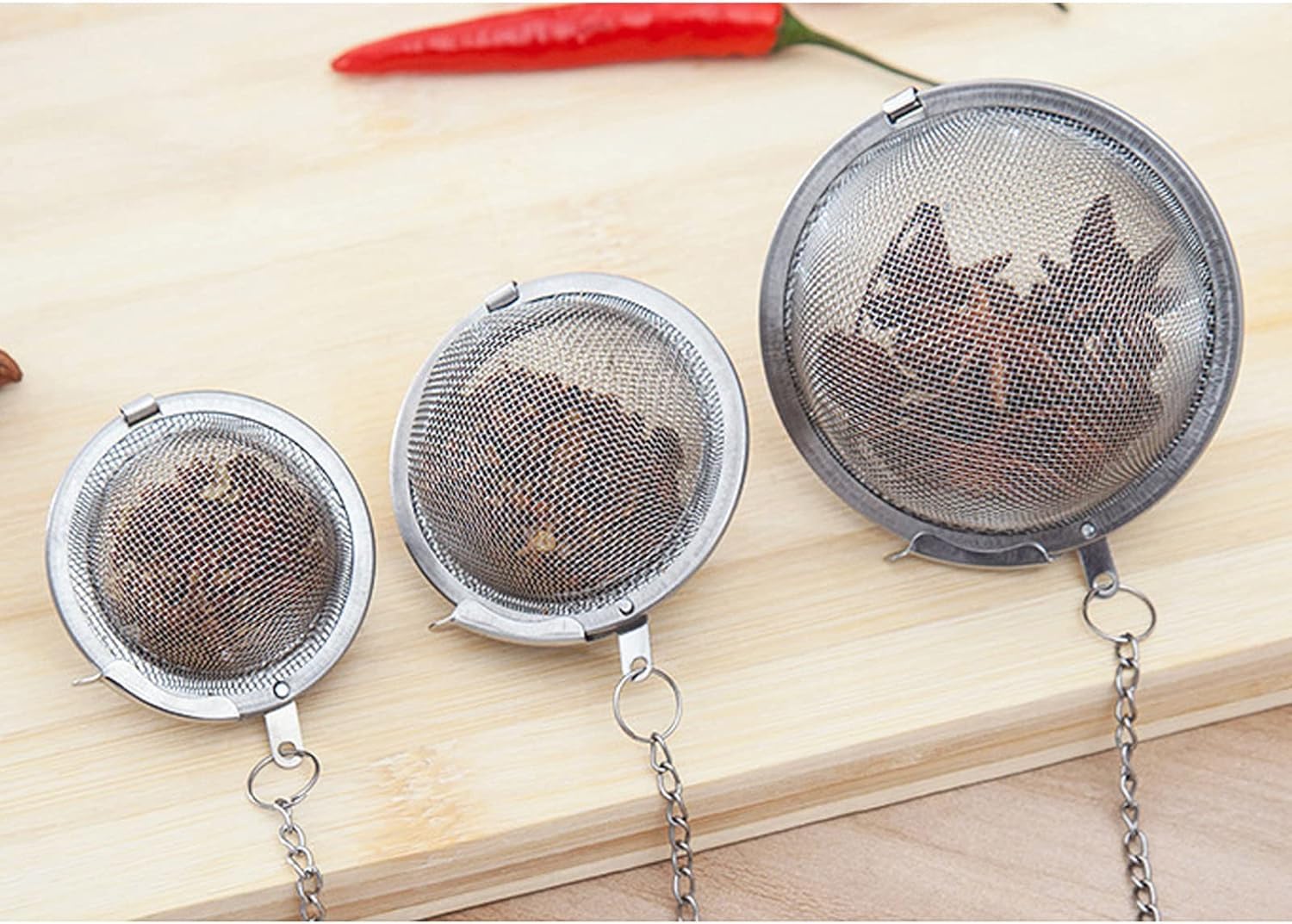 Stainless Steel Tea Ball - Loose Leaf Tea Infuser -10