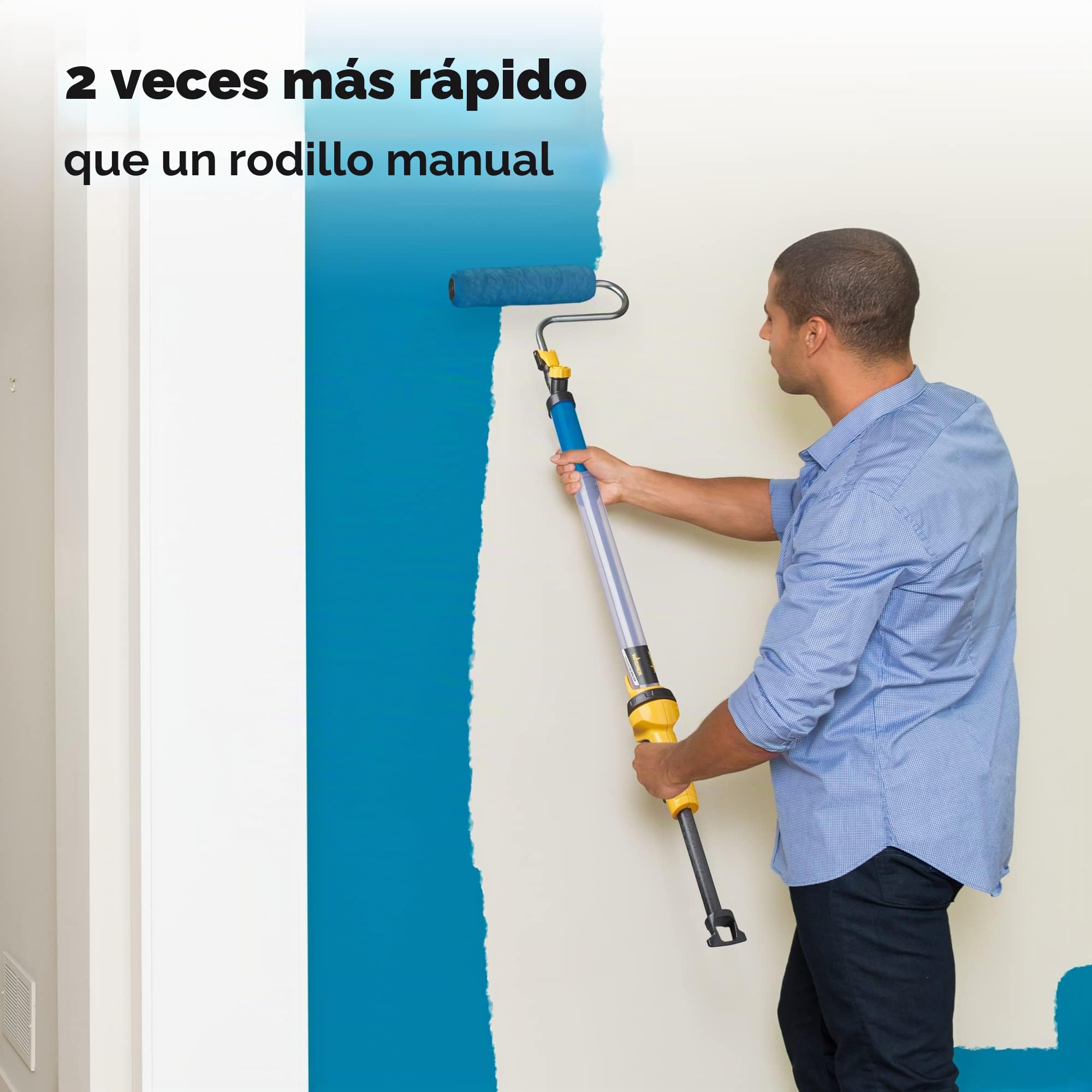 Wagner Spraytech 2419329 Rodillo de Pintura, Multicolor, PaintStick EZ Roller