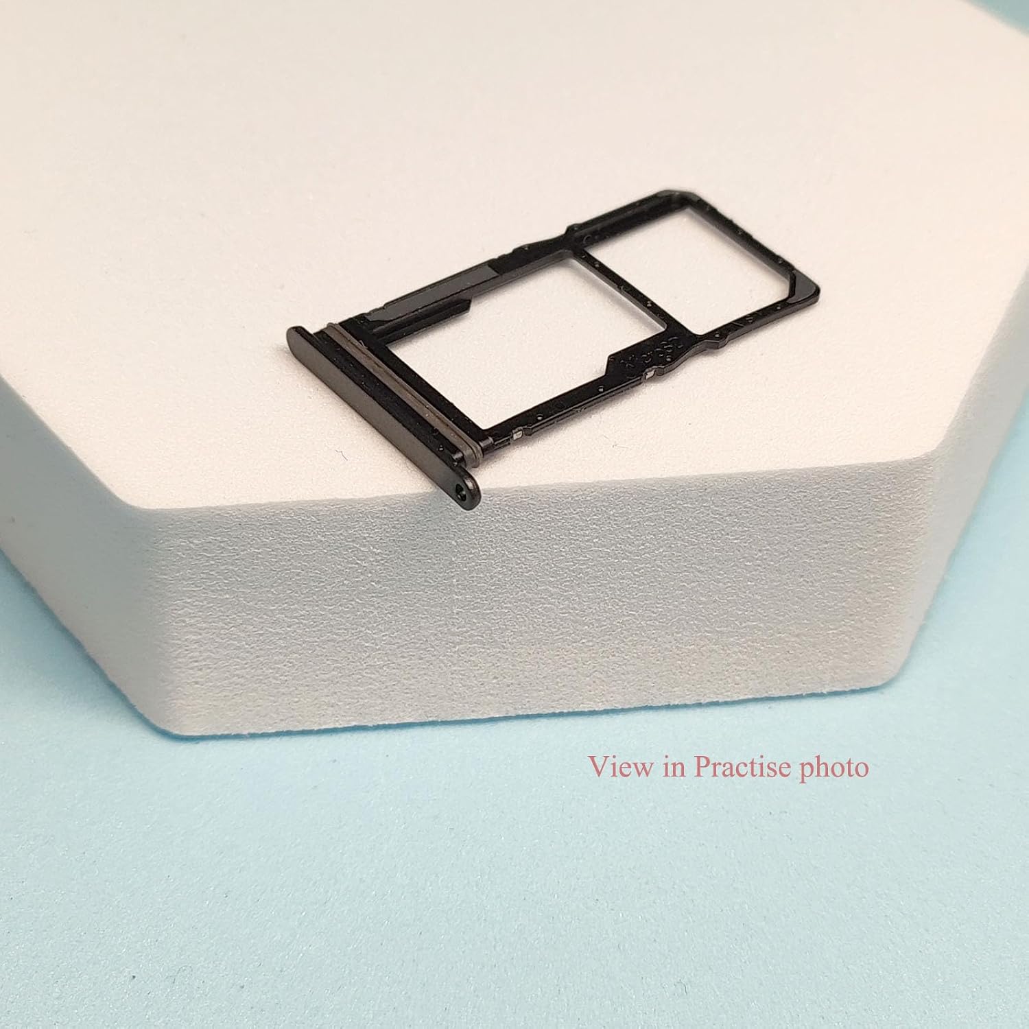 Revvl 6 pro Replacement Single SIM Card Tray Holder Parts for T-Mobile Revvl 6 pro (5G) TMAF035G 6.82 Inches -Black Color [not fit for Revvl 6 Version]