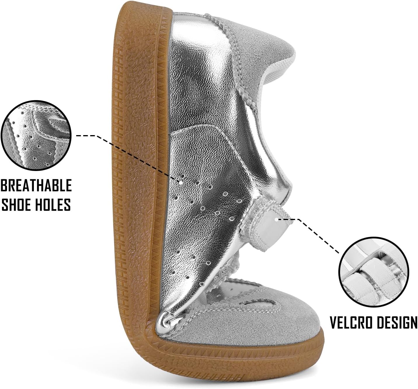 ANFEE Womens Sneakers Tennis Walking Shoes for Women - Dressy Casual Fashion Retro Cloud Comfortable Flat Summer Cute Sneakers - Image 6