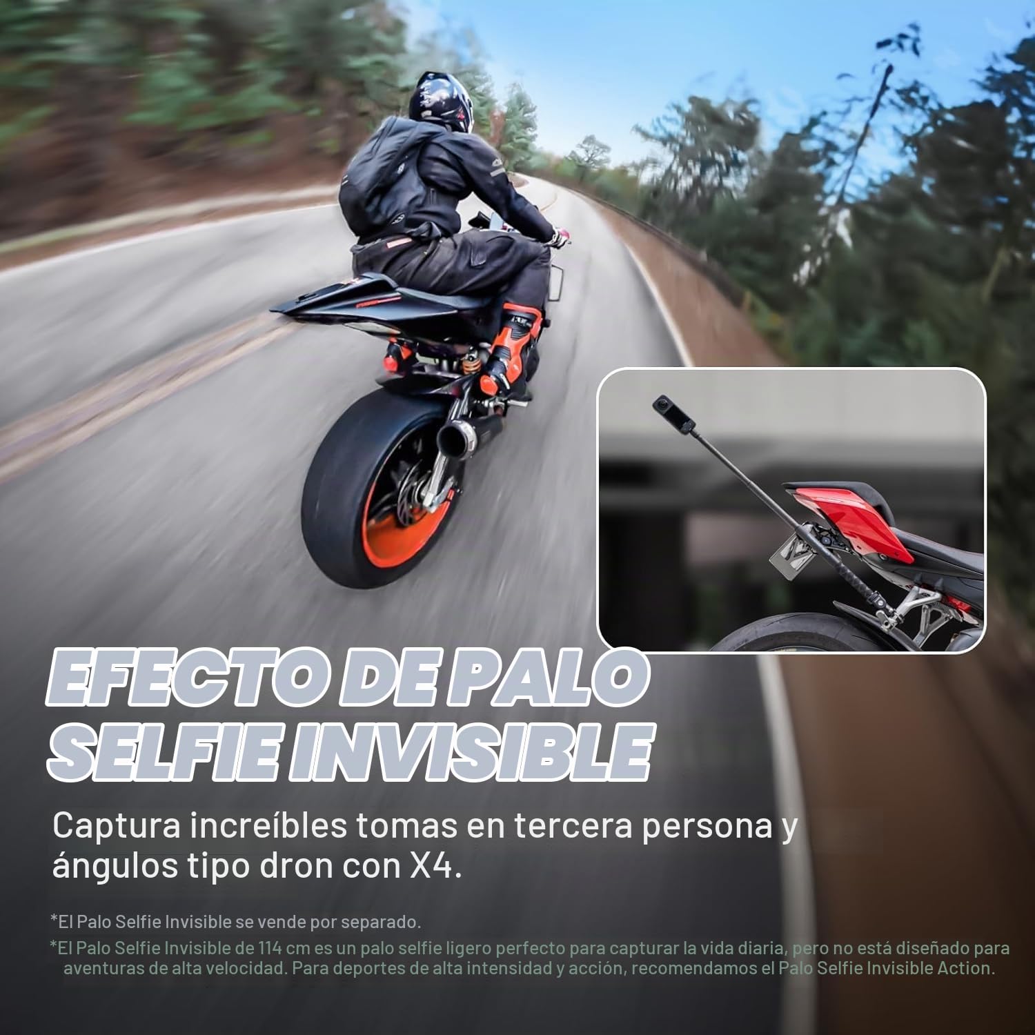 Insta360 X4 Paquete Estándar - Cámara de acción Impermeable 8K 360, Vídeo 4K Gran Angular, Efecto Selfie Stick Invisible, Protectores de Lente Extraíbles, 135 Min Batería (Reacondicionado)