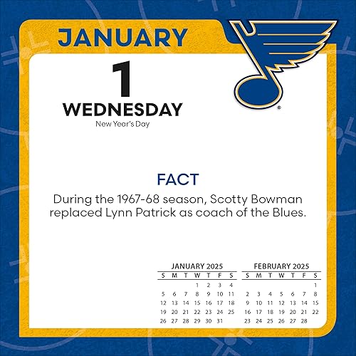 Miniatura 4 de Turner Sports 24998053093 - Calendario 2024 de St Louis Blues