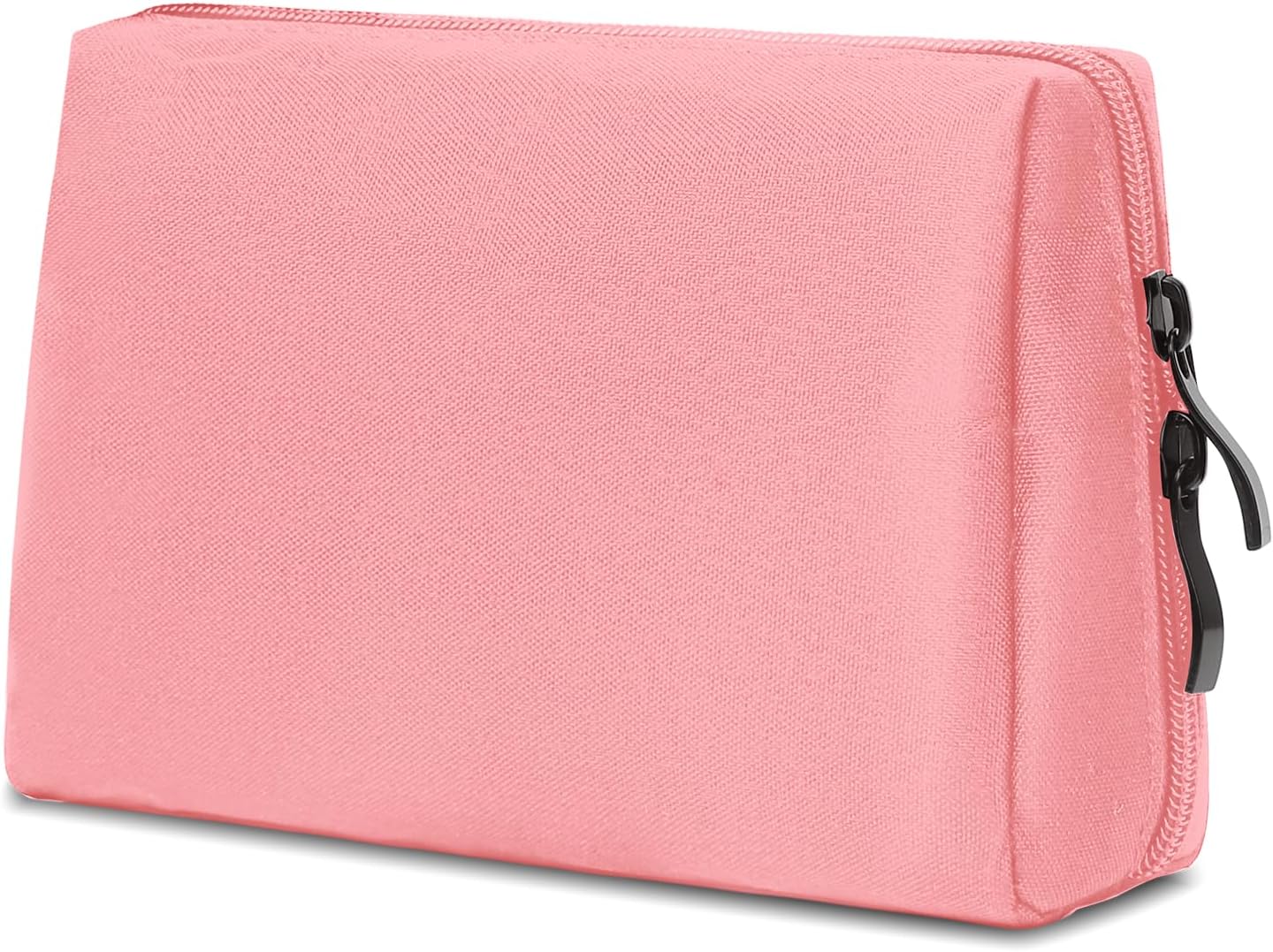 KALIONE Small Makeup Bag for Men and Women, Canvas Zippered Travel