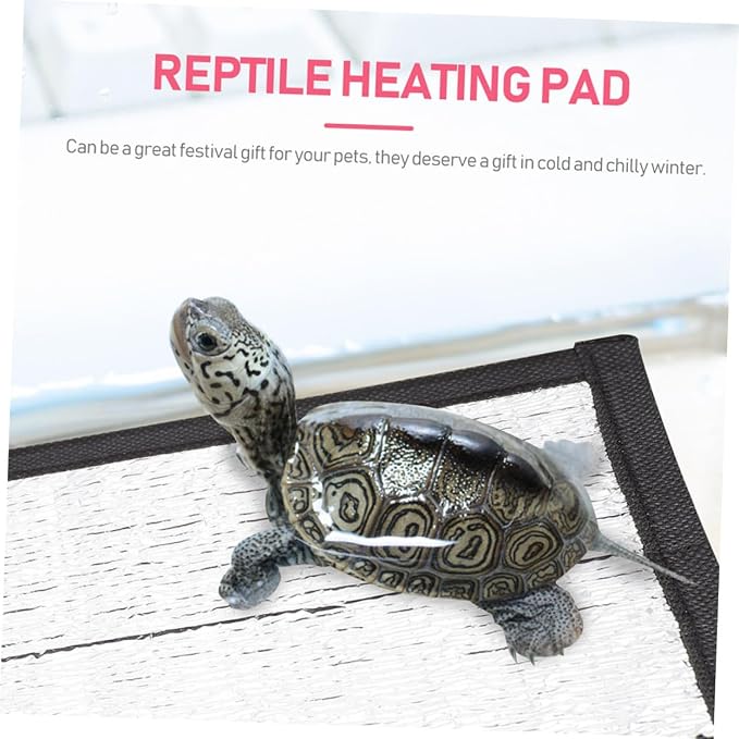 4 pads térmicos con película reflectora para reptiles miniatura 4