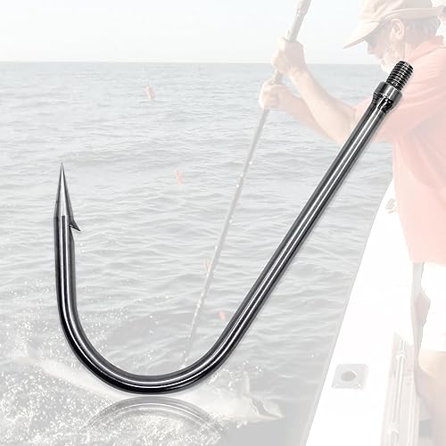 Miniatura 14 de Caña de pescar telescópica con dientes de 1~5, arpón de pesca de mar y hielo con barbas, lanza de pesca para caza de peces, ranas, topos 5