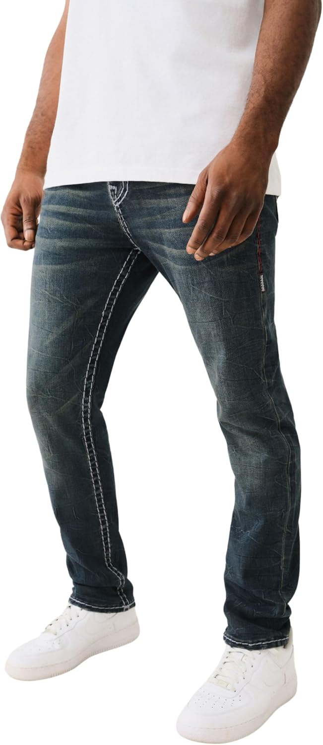 True Religion Men's Rocco Super T No Flap 1/2"