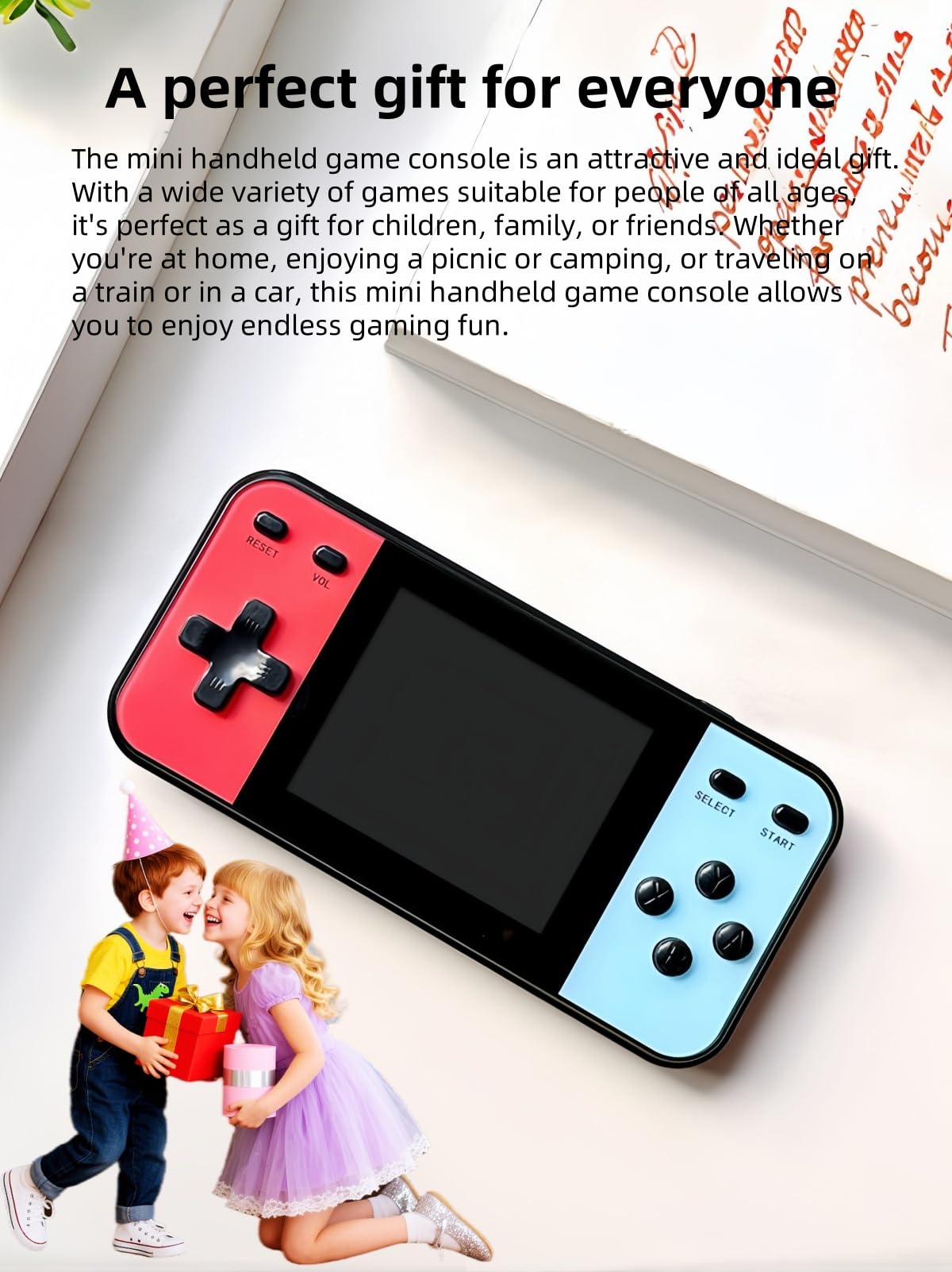 Console de Jeux Vidéo Portable 240 Jeux Connectable à la TV CZT 3.0