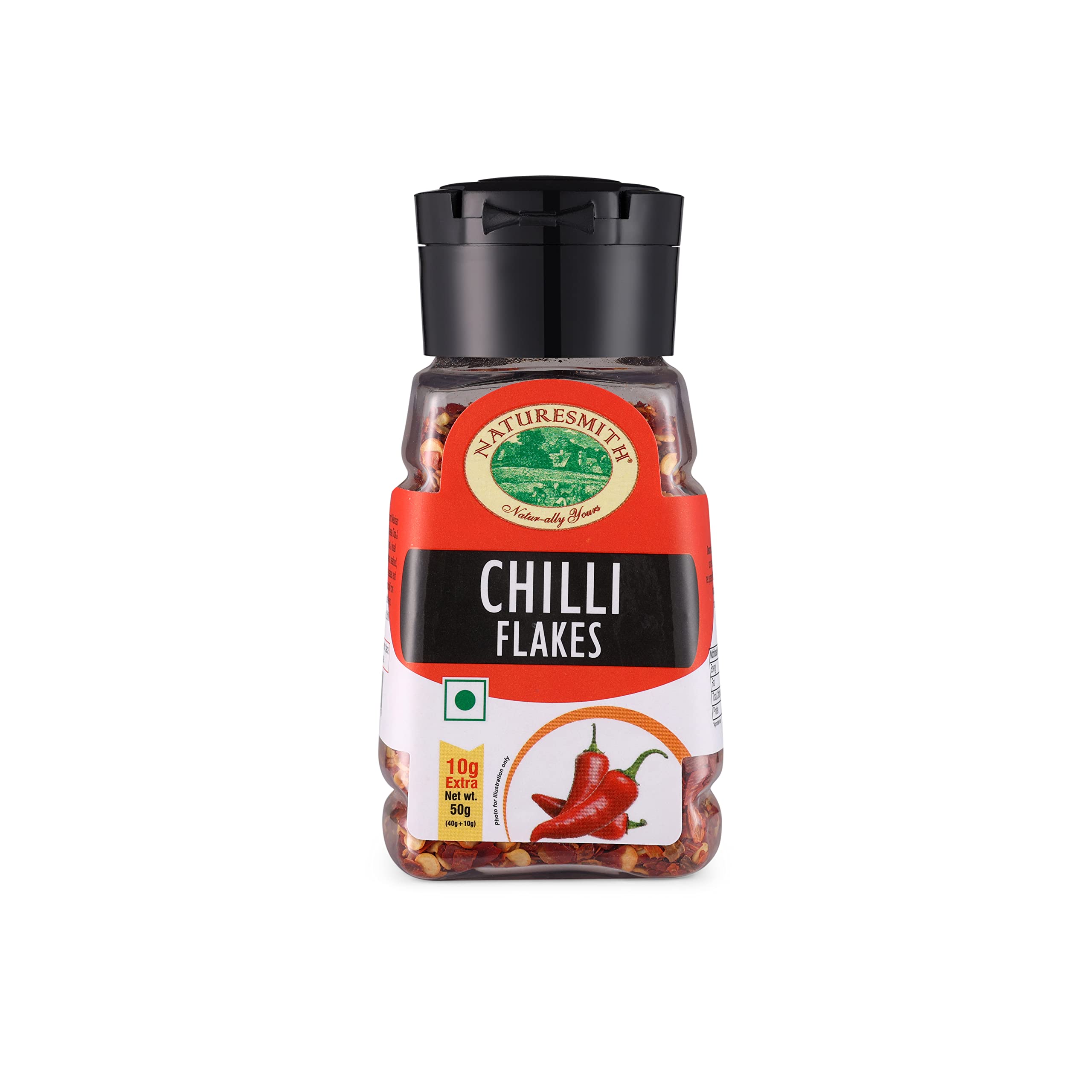 NATURESMITH CHILLI FLAKES-40g || READY TO USE SPRINKLER JAR || (B07YPXPX2W) Amazon Price History, Amazon Price Tracker