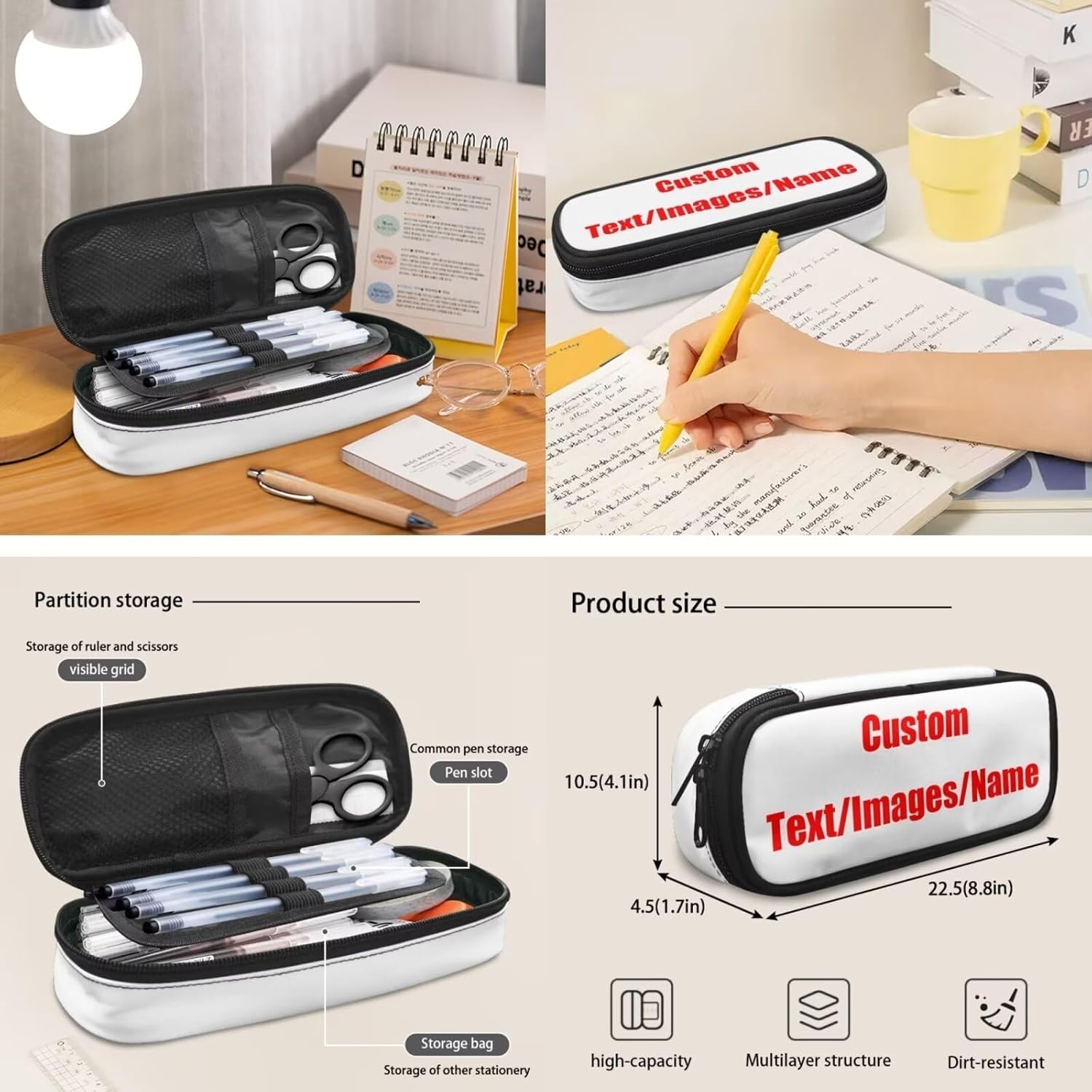 3 Pieces School Backpack Custom Backpack Kids School Bag Bookbag Design Your Image Photo Text Logo Personalized Backpack Set