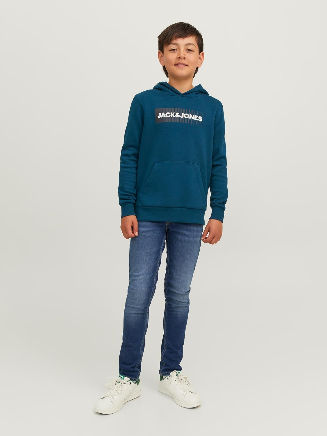 JACK&ap;JONES JUNIOR Jjebradley Noos JNR Sweat à Capuche Zippé, Noir, 8