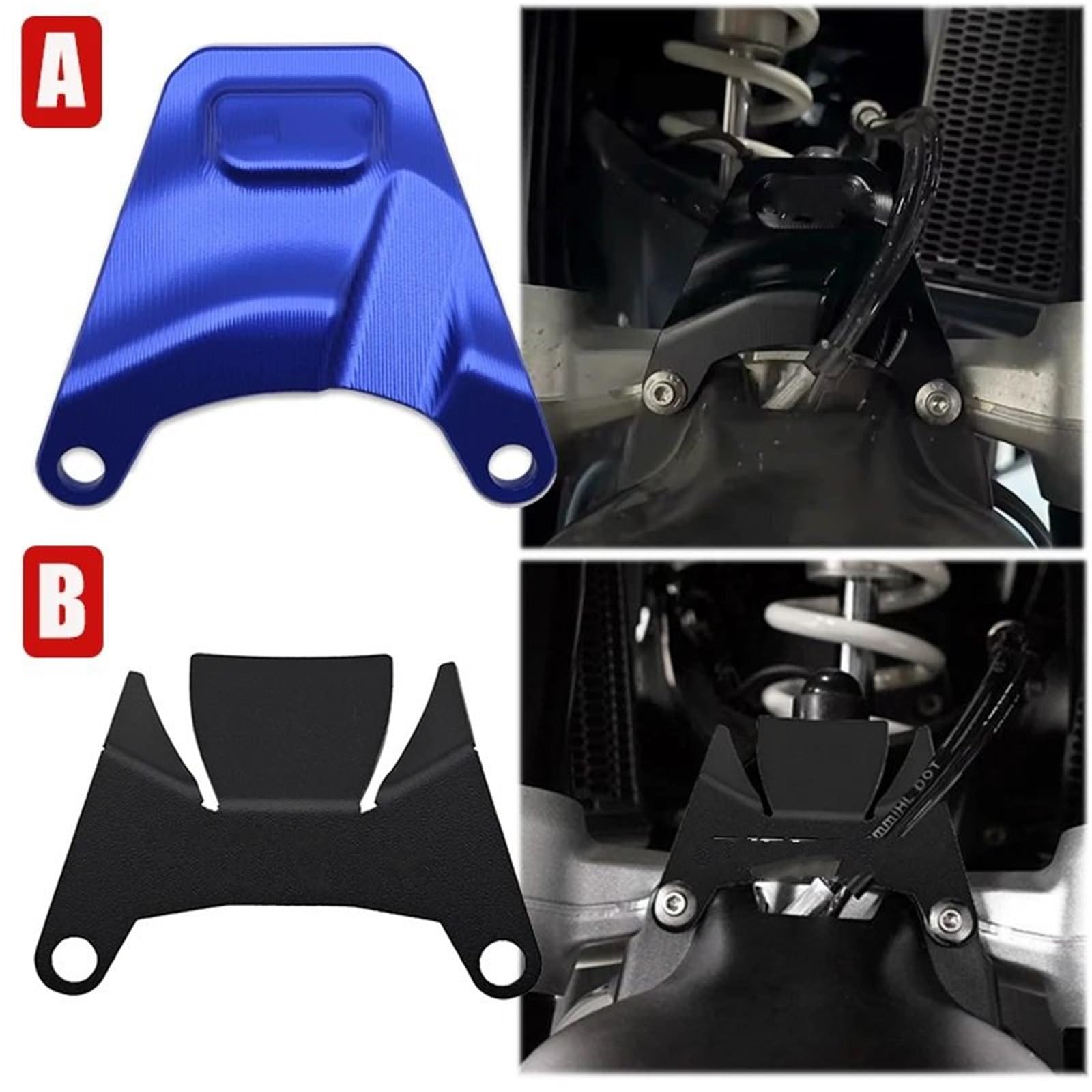 osłona łańcucha Pasuje do BMW R 1300 GS R 1300GS ADVENTURE ADV 2024 2025 Akcesoria motocyklowe Aluminiowa osłona Telelever Protector Guard osłona zębatki(B Nologo silver)
