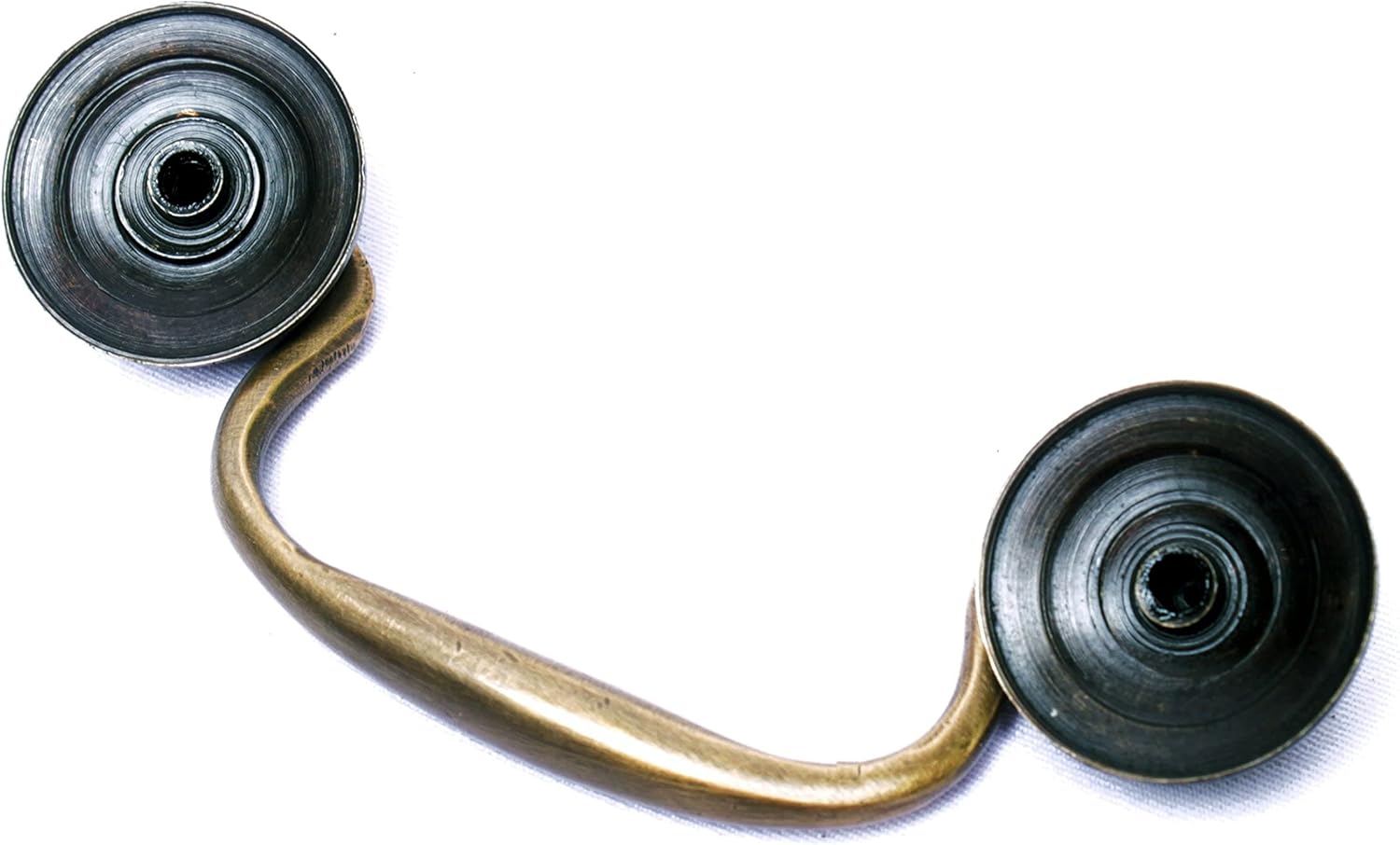 Classic Style Solid Brass Swing Bail Cabinet Pulls Set of 2 by Nesha