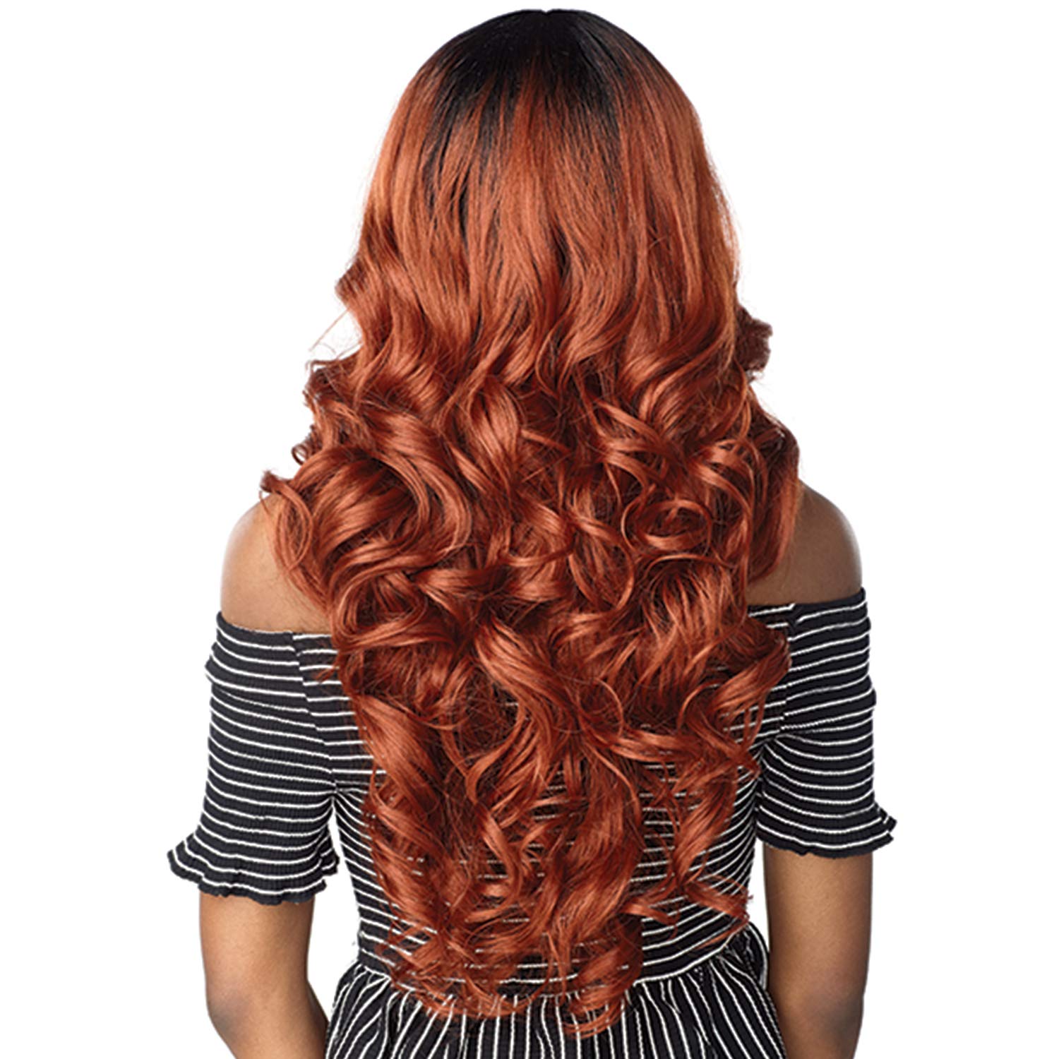 Sensationnel lace front wig - lace front edge zaniya