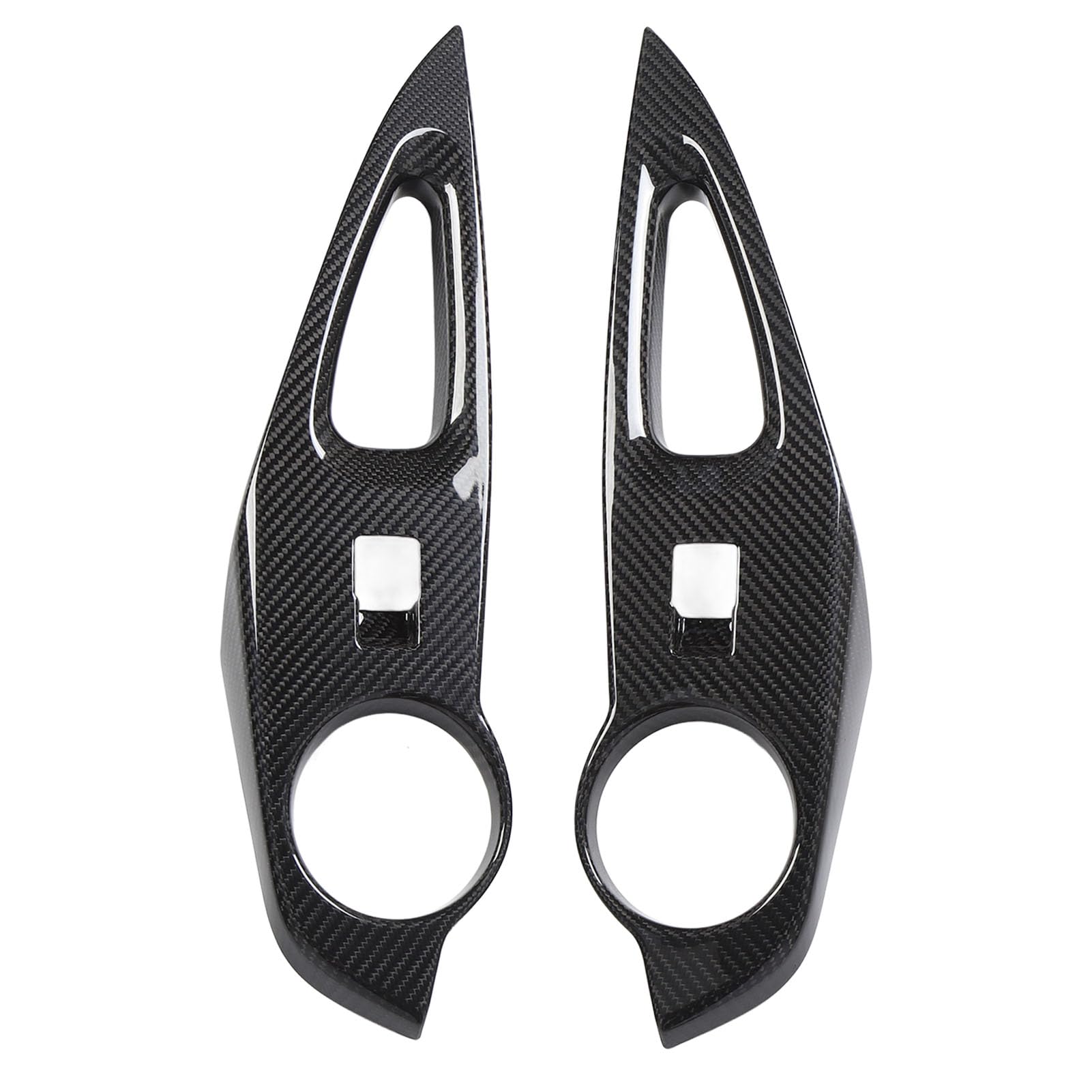 Carbon Fiber Window Switch Trim, Easy Installation & Luxury Look