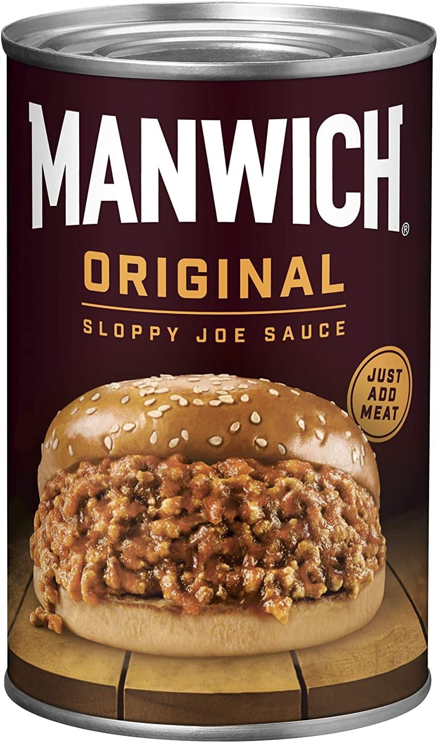 Manwich Original Sloppy Joe Sauce, Canned Sauce, 15 oz.