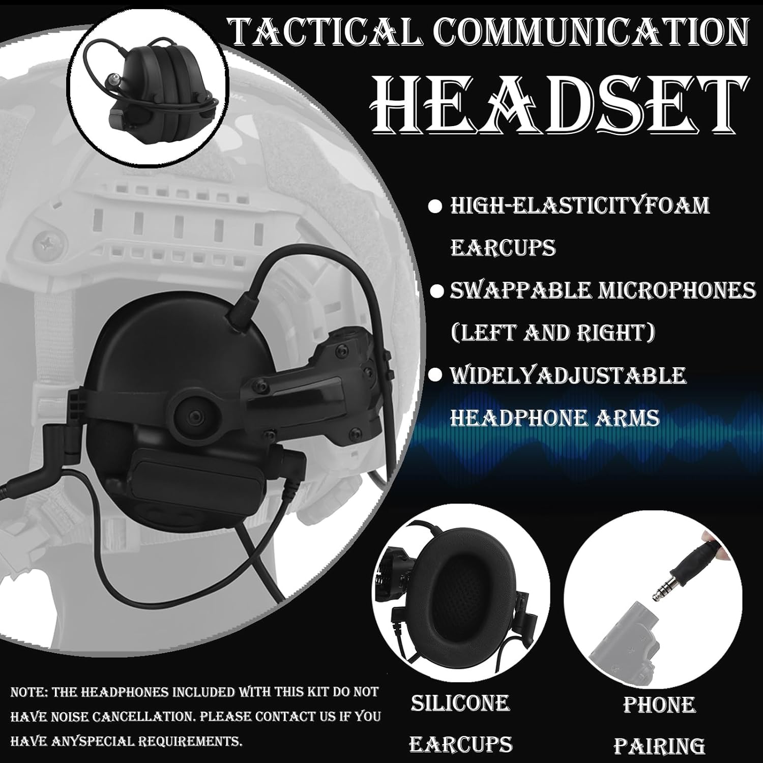 TW3.0 Tactical Bump Helmet, Gothic Military Style with Comm System, Cyberpunk Airsoft Helmet Kit for Paintball & Cosplay