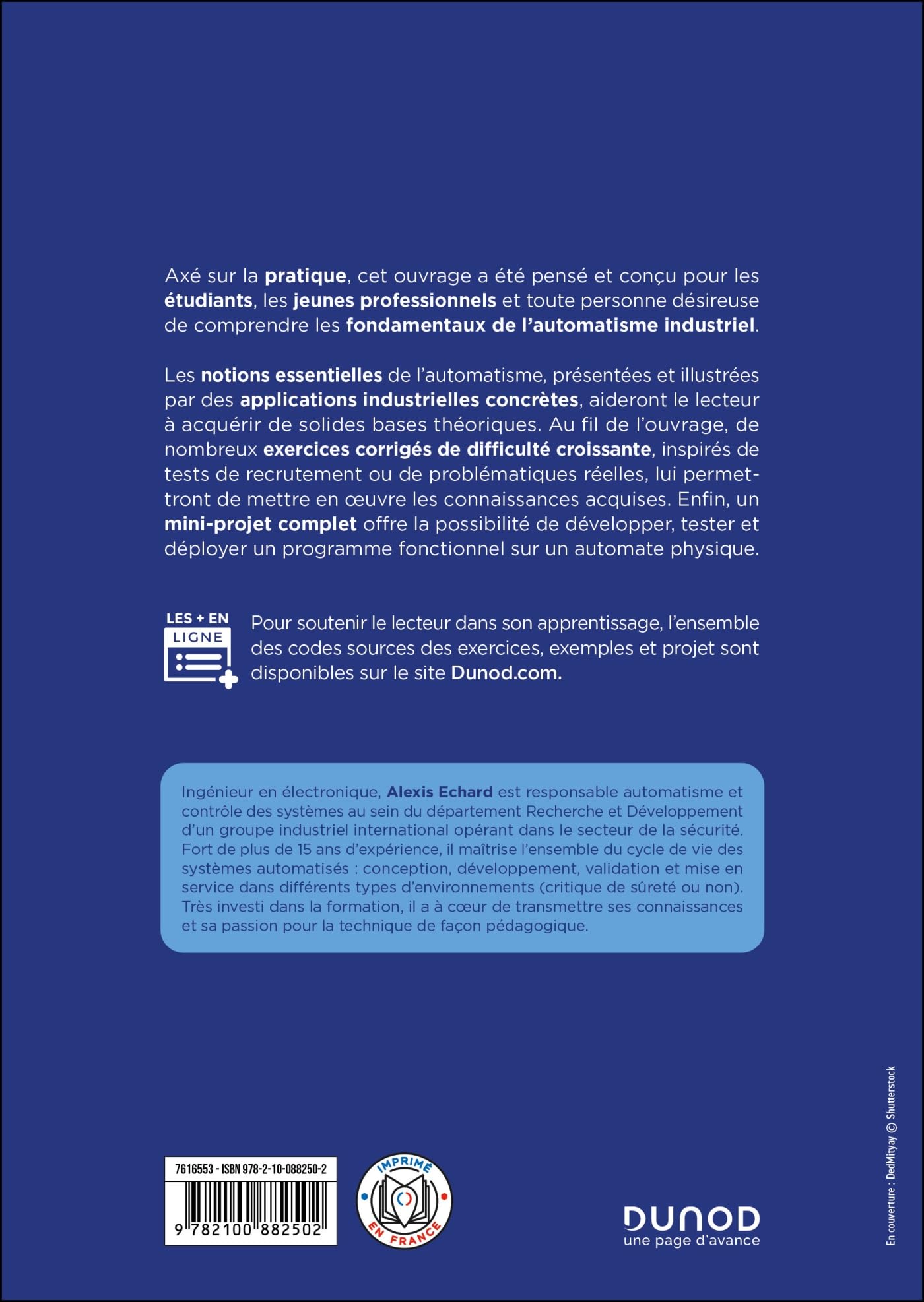 L'automatisme industriel en pratique: Concepts de base, exercices corrigés et mini-projets