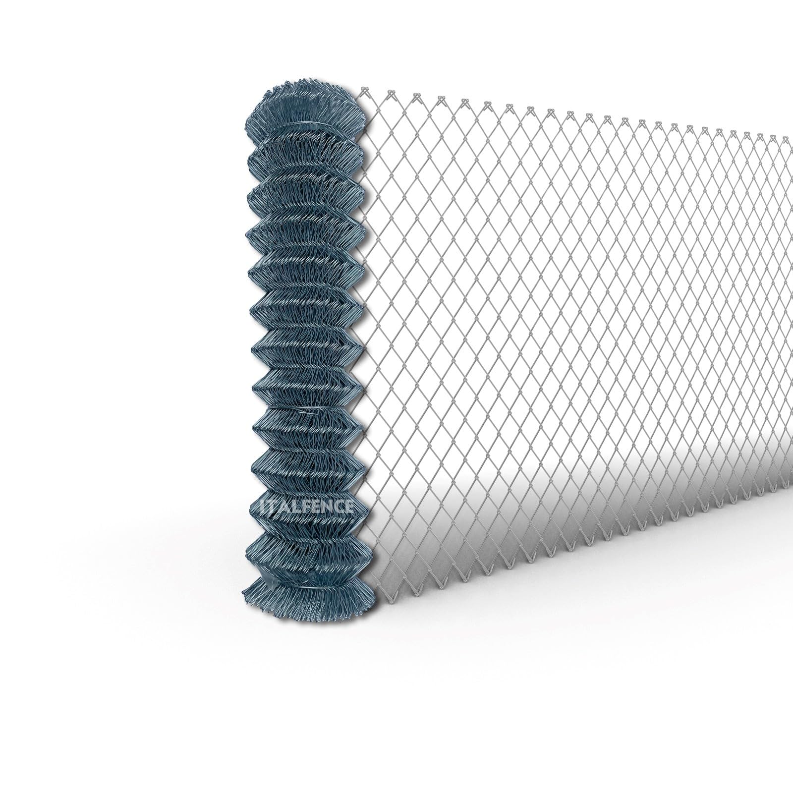 Malla metálica simple torsión, galvanizada, 25m [Ø2,00mm, 125cm]