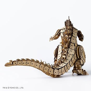 Amazon.com: wa-gu-mi Godzilla 2023 Bamboo 3D Model Kit – DIY Craft