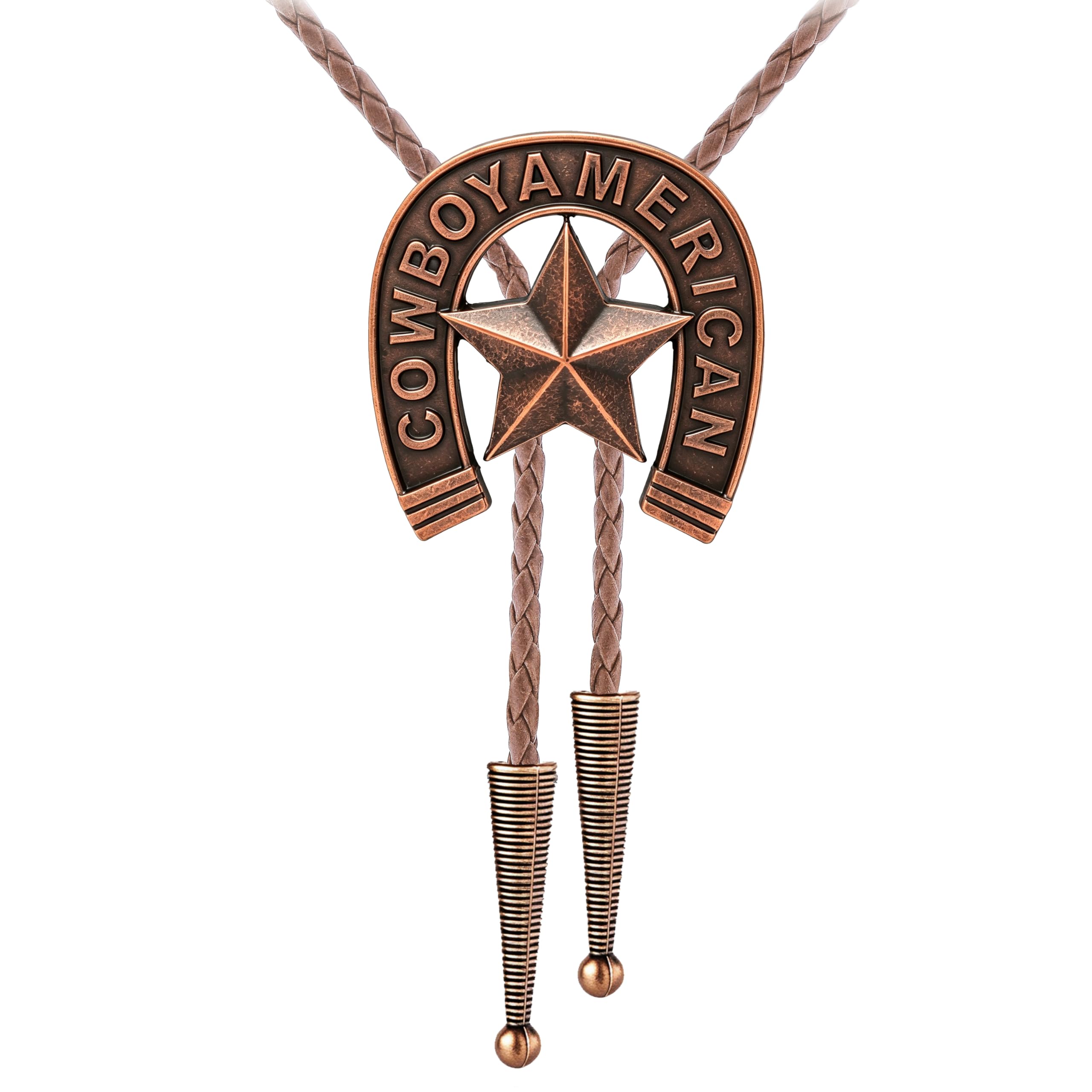 Jeilwiy Bolo Tie for Men Cowboy Ties Western Bolo Tie Necklace for Women