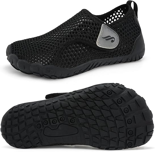 JIASUQI Kids Water Shoes for Boys Girls Barefoot Swim Beach Shoes Quick Dry Hiking Shoes Sneakers for Kids