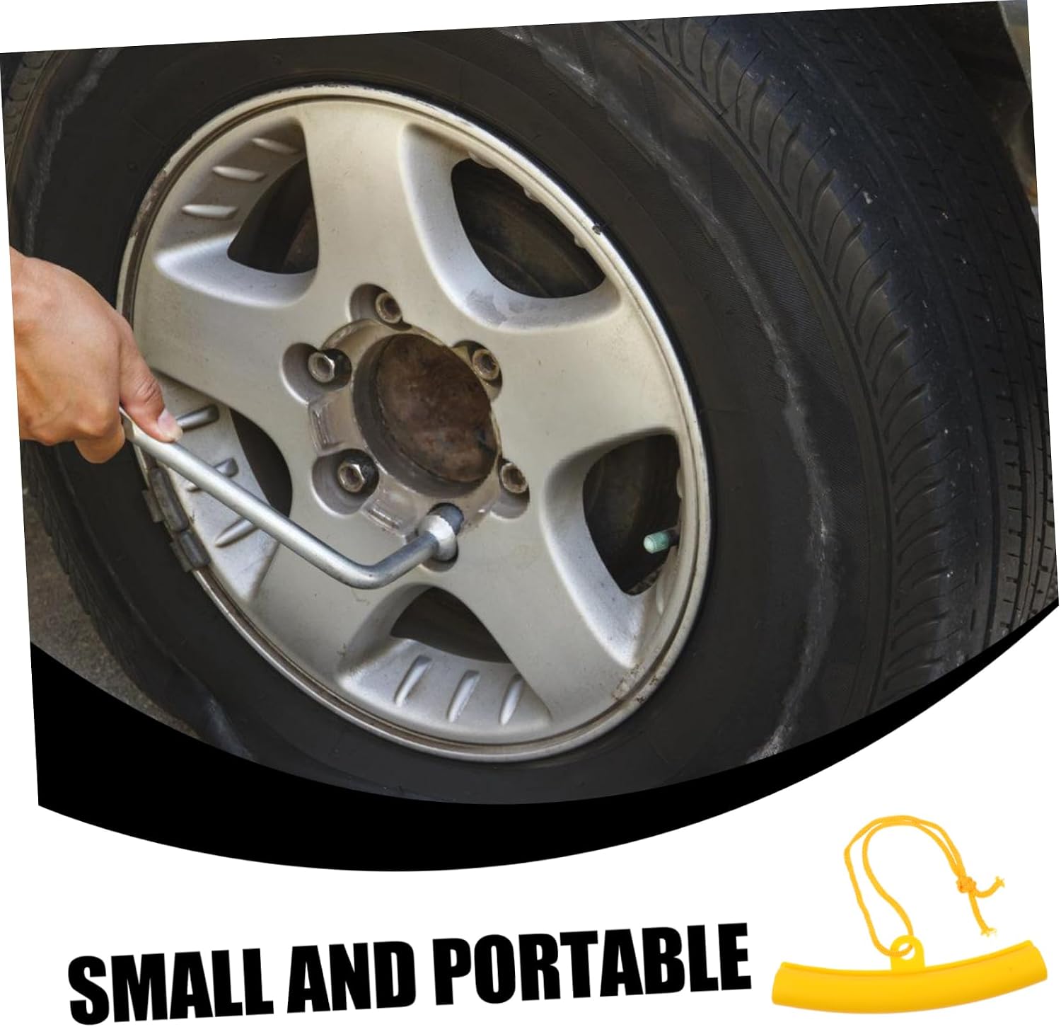 Gatuida 5pcs Tire Protective Cover Tyre Rim Protector Car Wheel Rim Protectors Tyre Wheel Edges Savers Tire Saver Car Tire Guard Rim Protector Rings Rim Savers Tire Accessory Rim Cover, Yellow