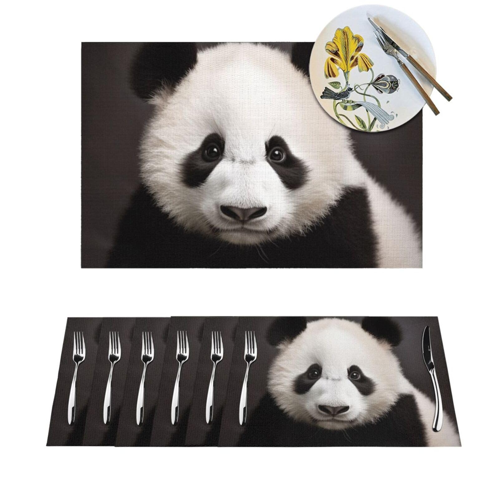 Set de table extérieur et intérieur pour repas de famille en PVC