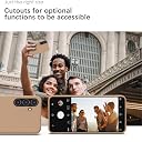 YATWIN Silicone Back Case for Samsung Galaxy S23 FE, Soft-Touch Phone Back Cover for Samsung Galaxy S23 FE-Milk Tee, Beige gallery image