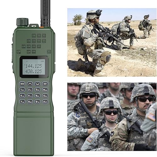Miniatura 8 de BAOFENG AR-152 - Radio de jamón de grado militar de 10 vatios, radio bidireccional de doble banda, UHF VHF, walkie talkies de largo alcance, incluye