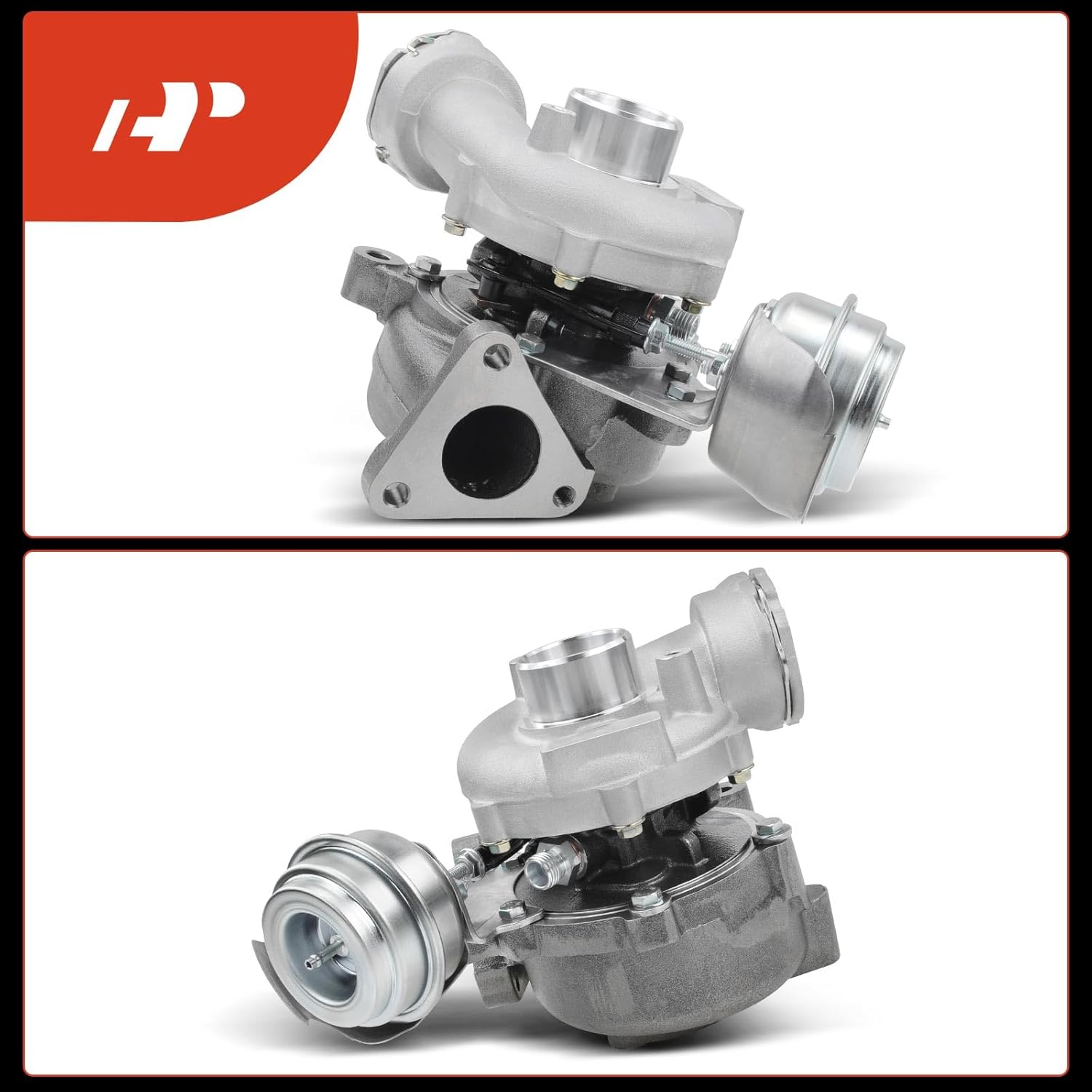 A-Premium Complete Turbo Turbocharger Kit, with Wastegate Actuator & Gasket, Compatible with Audi A4 00-09, A6 00-08 & Volkswagen Passat 00-08 & Skoda Superb 01-08, 1.9 2.0 TDI,Replace# 717858-0007